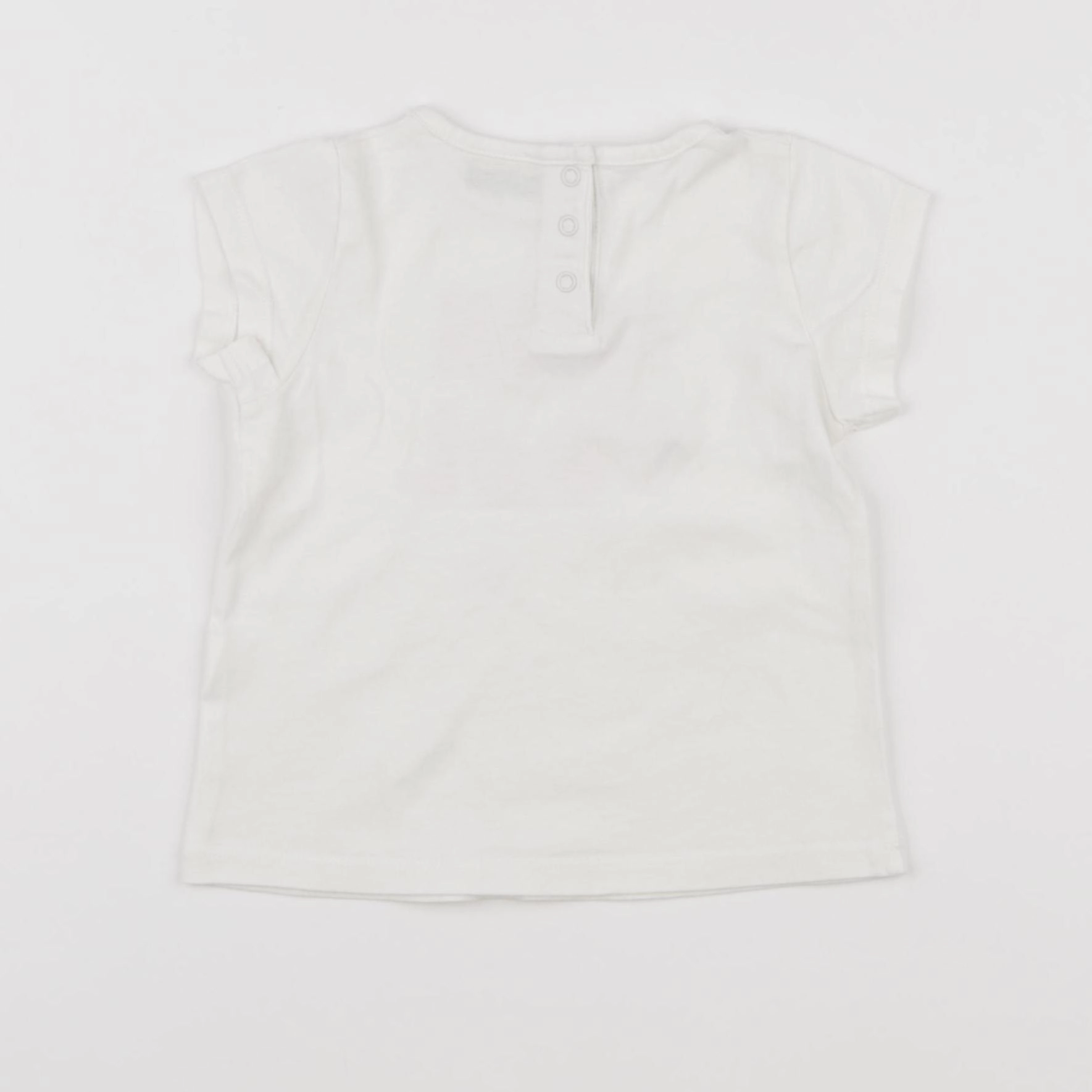 Tape à l'oeil - tee-shirt blanc - 9 mois