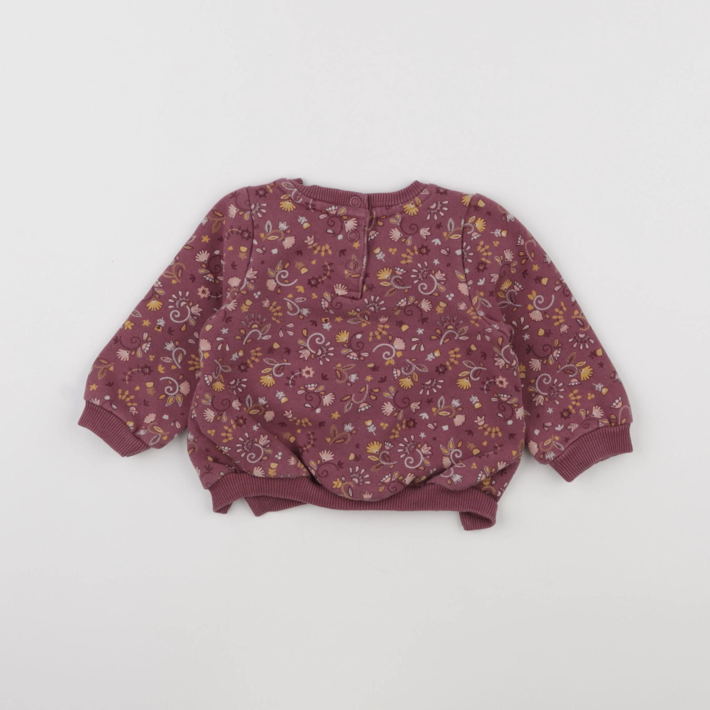 Tape à l'oeil - sweat violet - 6 mois