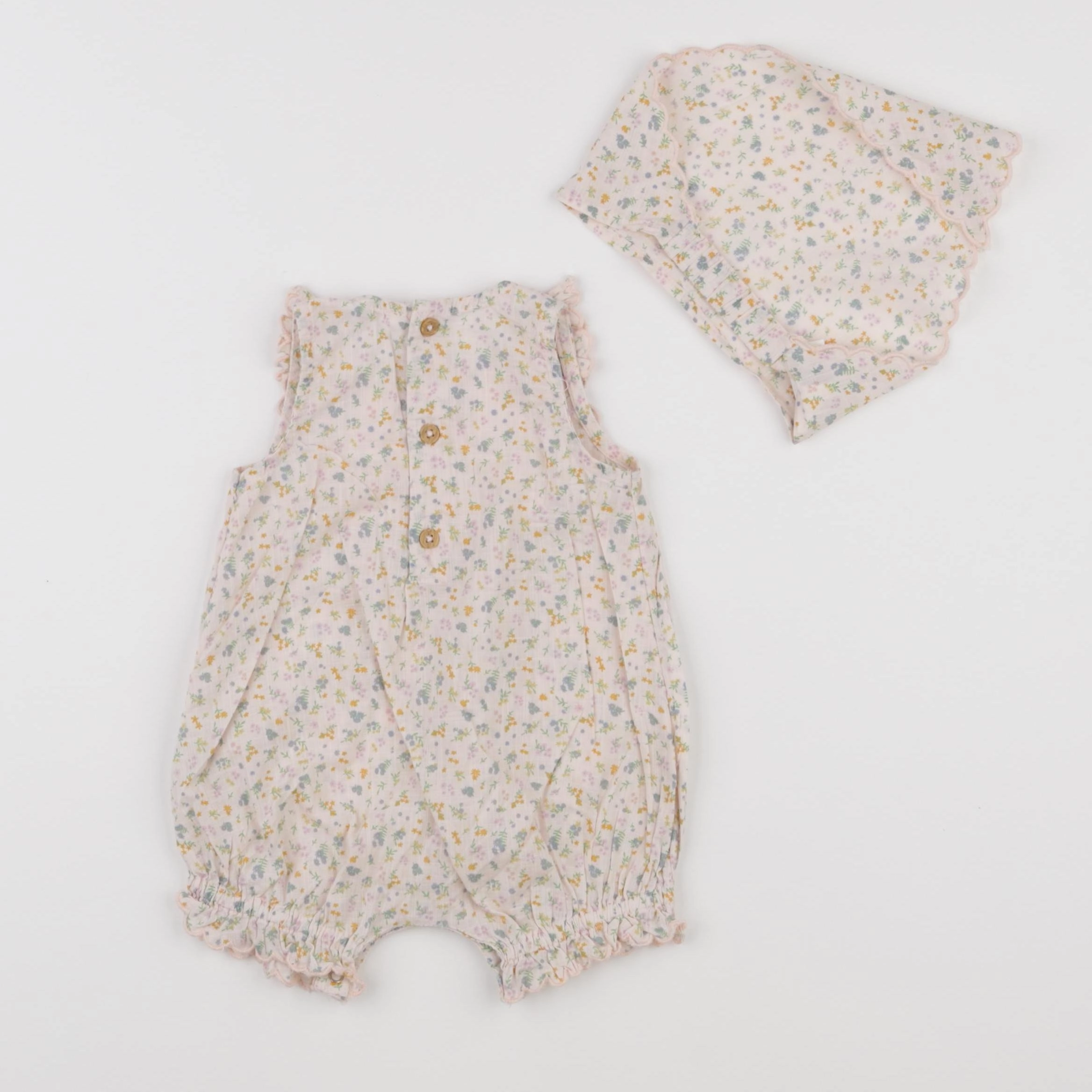 Boutchou - combinaison rose - 3 mois