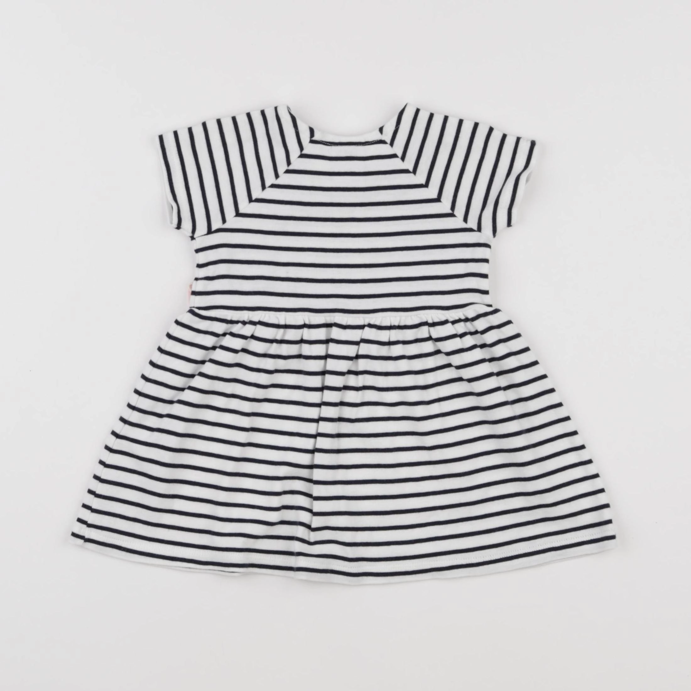 Petit Bateau - robe bleu - 6 mois