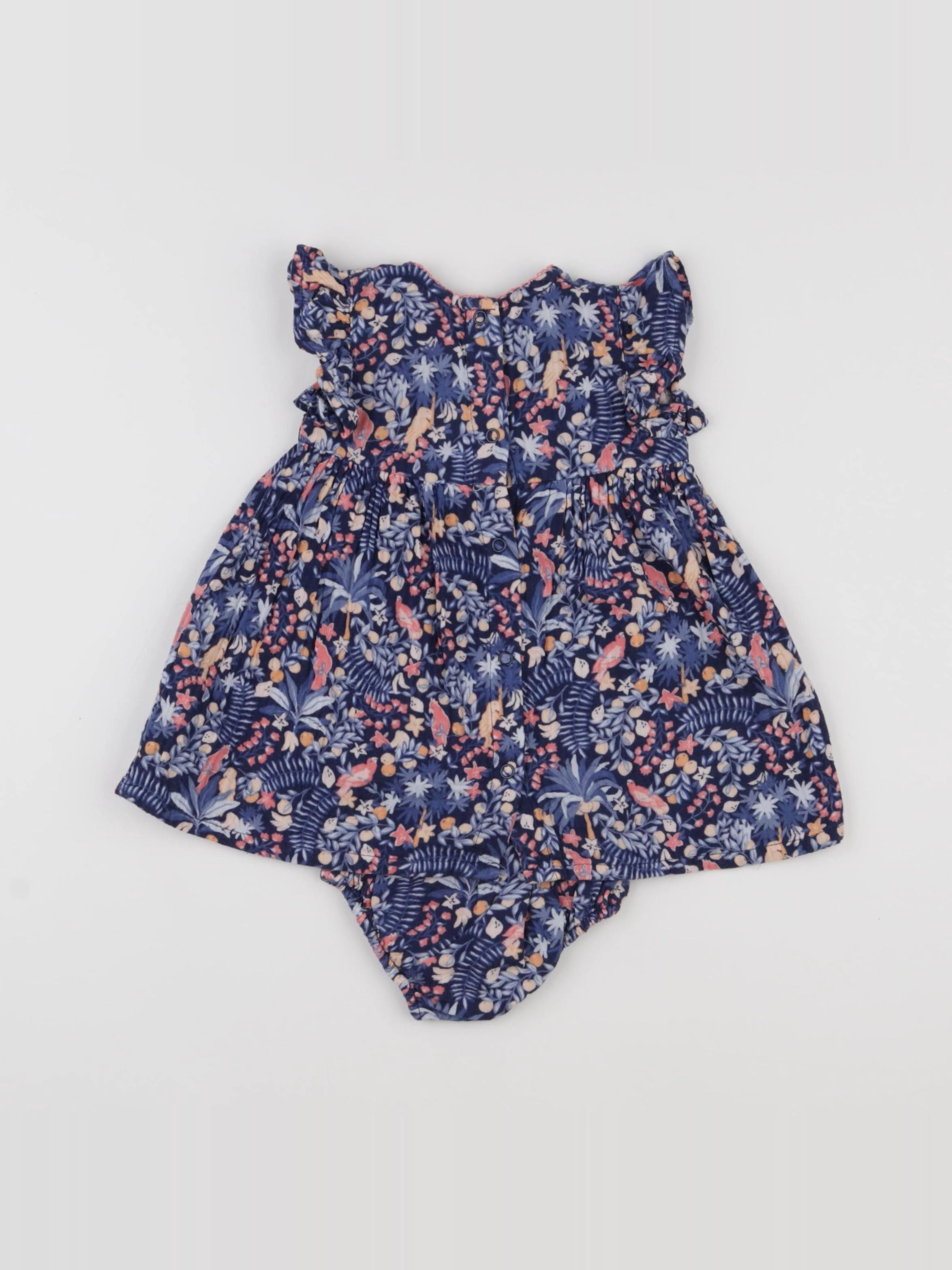 Tape à l'oeil - robe bleu - 6 mois