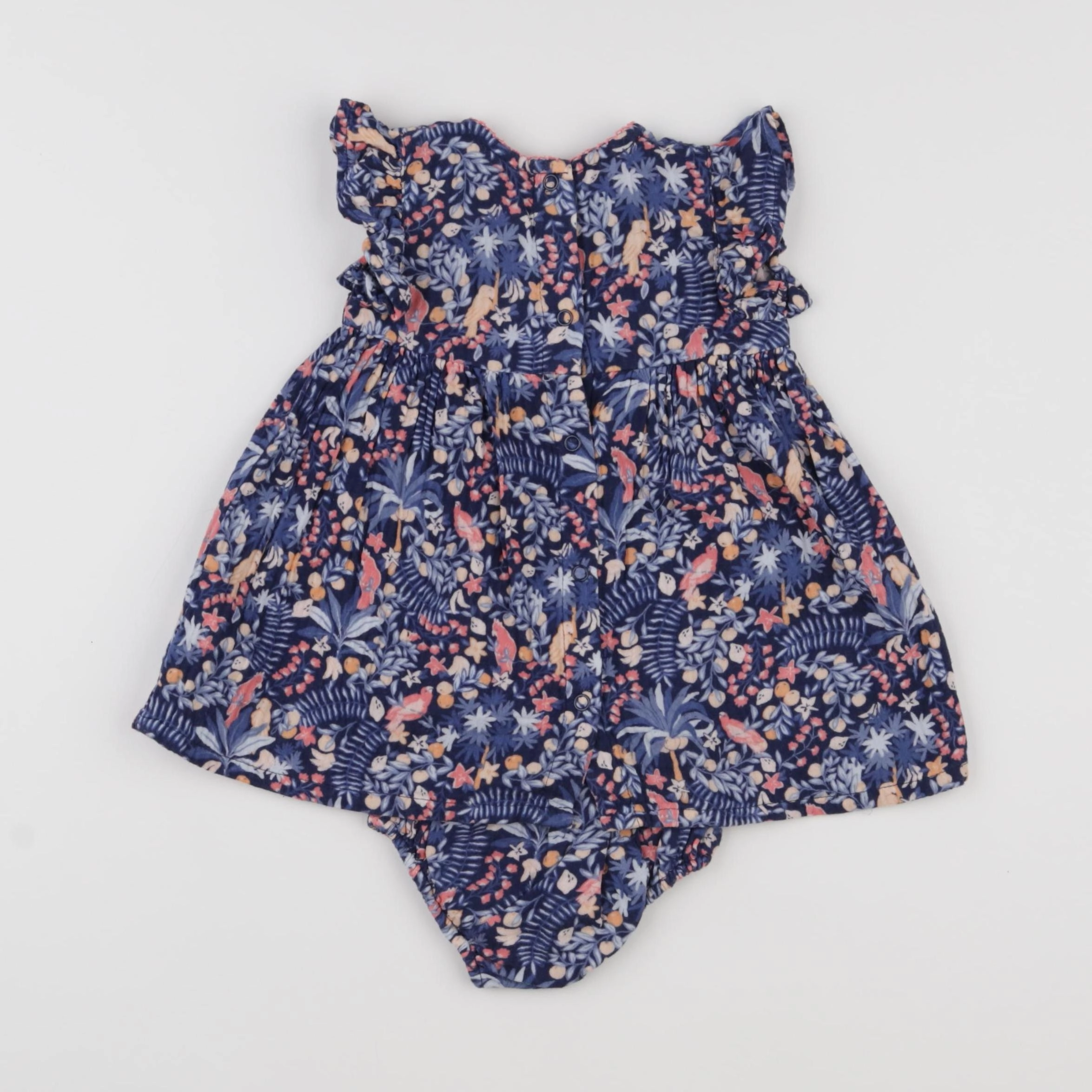 Tape à l'oeil - robe bleu - 6 mois