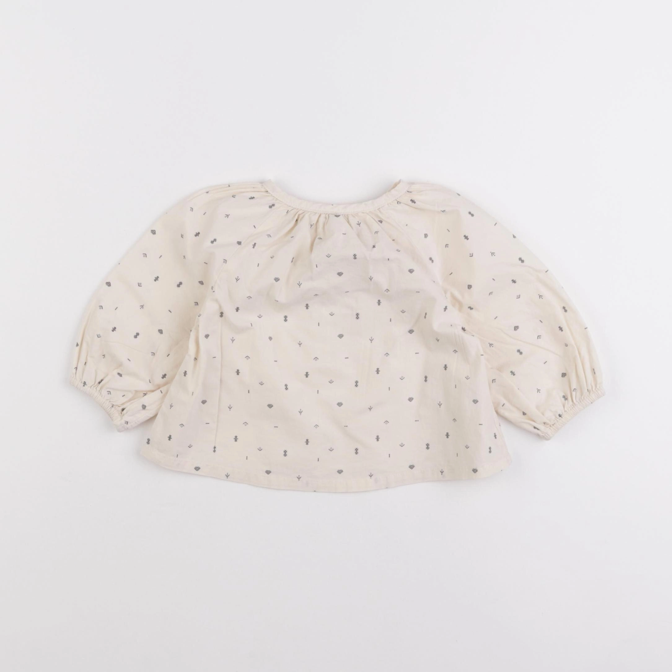 Vertbaudet - blouse beige - 6 mois