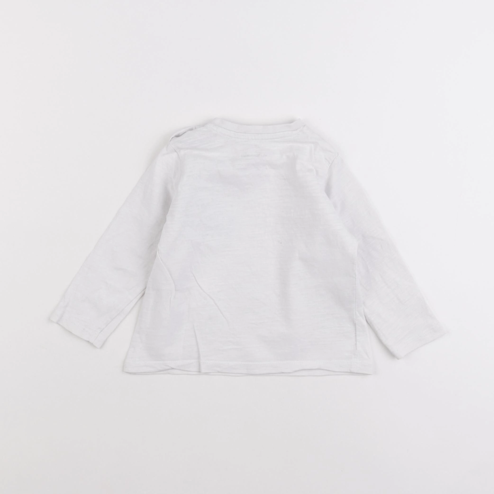 Vertbaudet - tee-shirt blanc - 12 mois