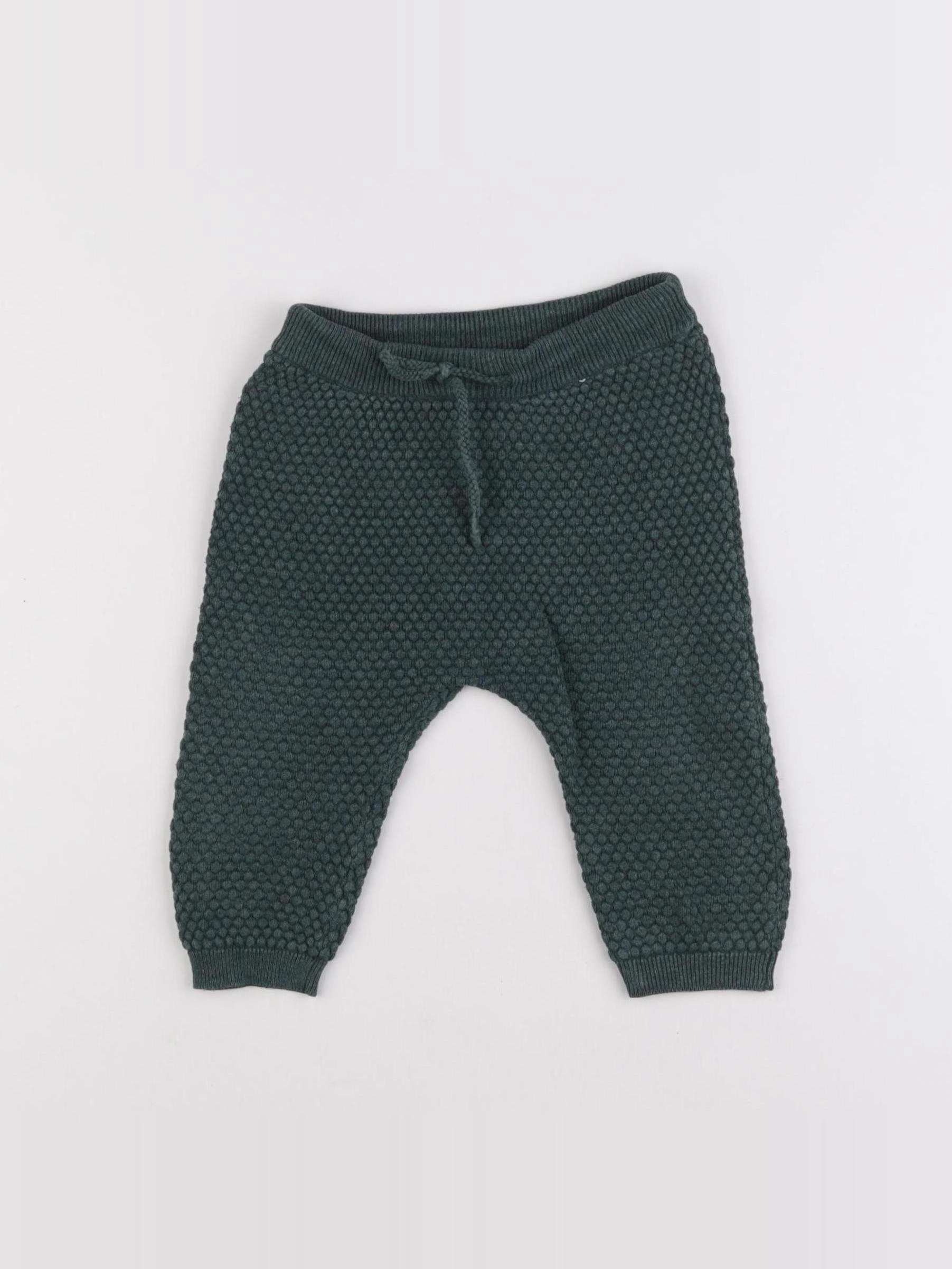 H&M - pantalon vert - 6 mois