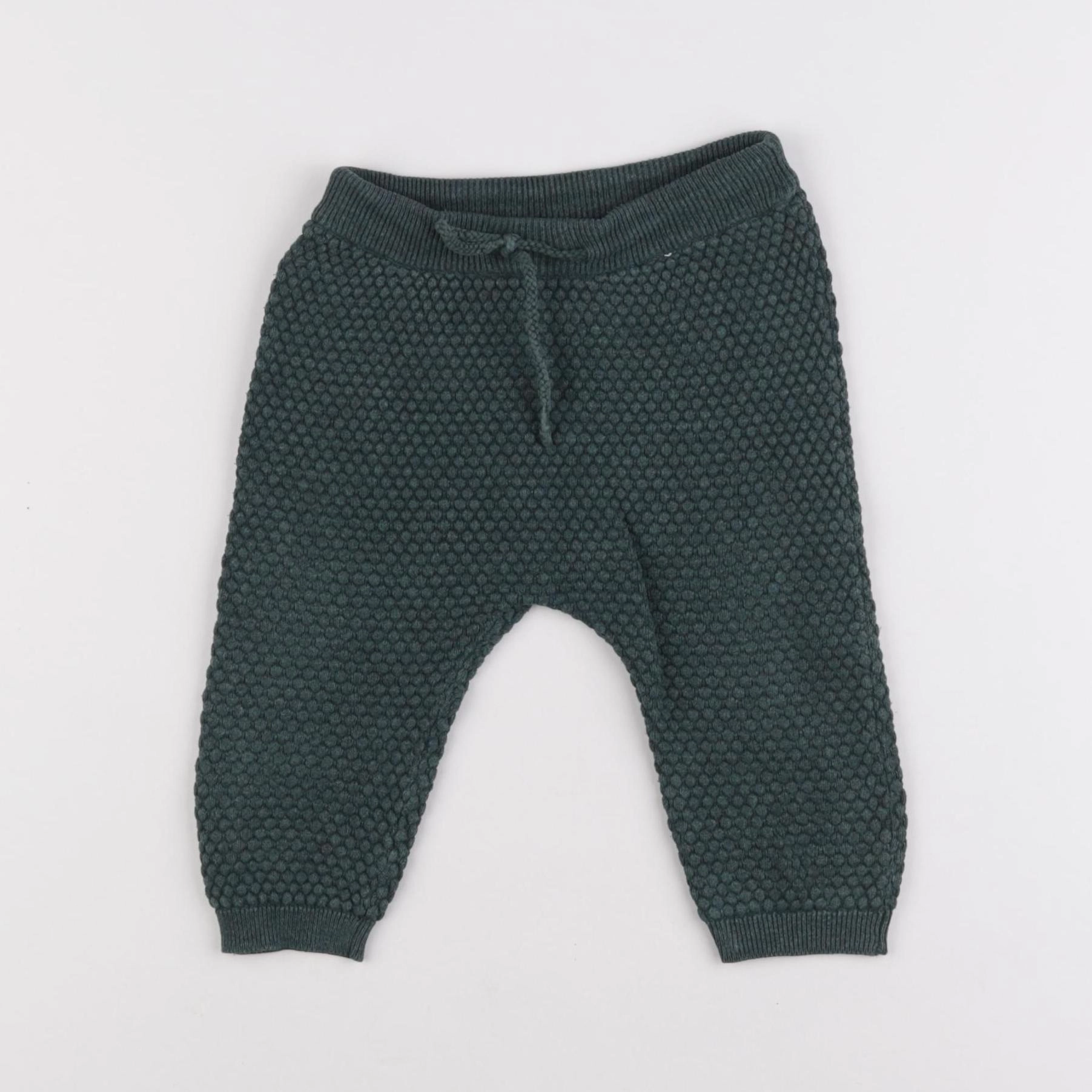 H&M - pantalon vert - 6 mois