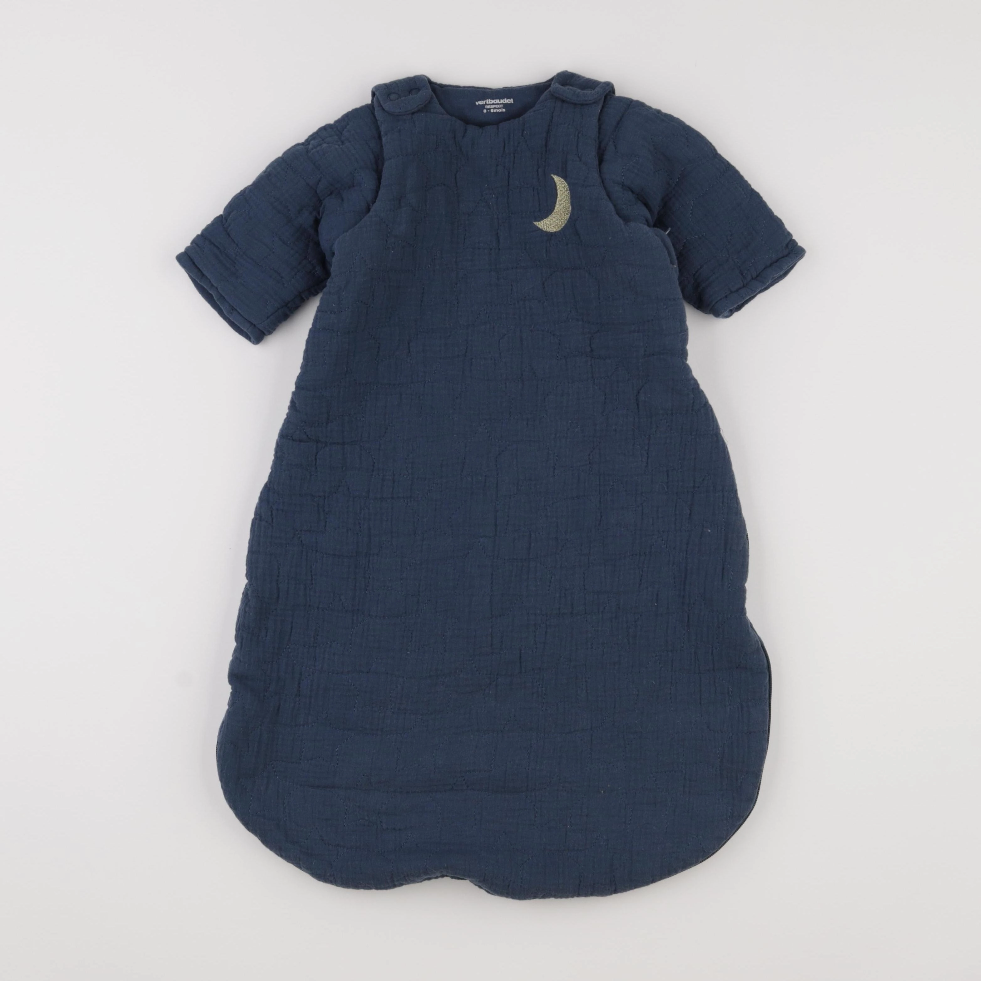 Vertbaudet - gigoteuse TOG 3 bleu, or - 0/6 mois