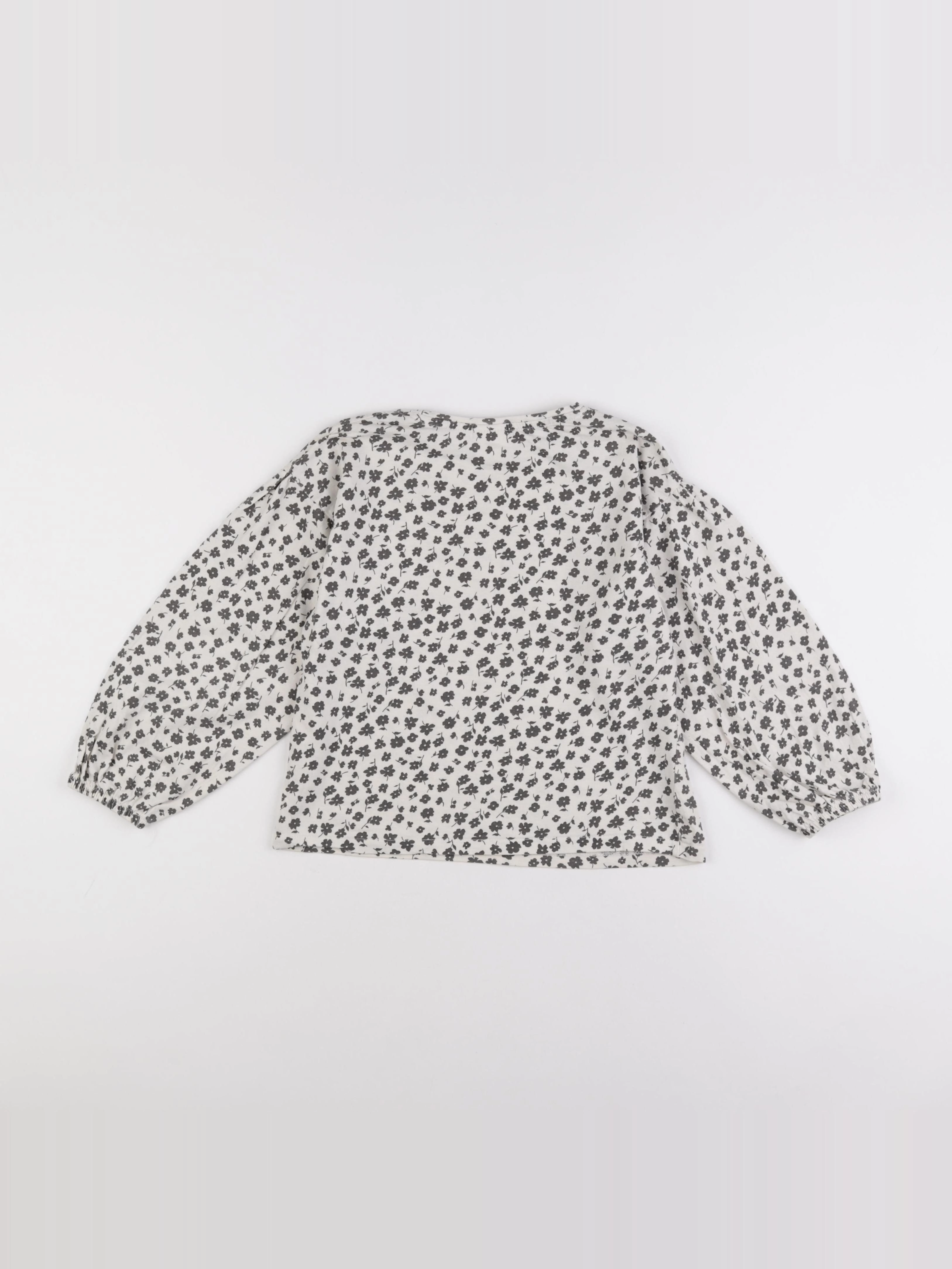 Zara - tee-shirt gris - 8 ans