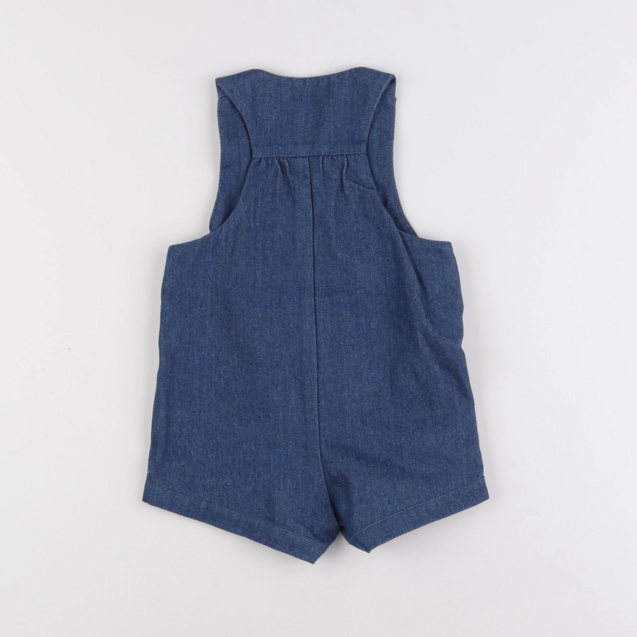 Frangin Frangine - combinaison bleu - 6/9 mois