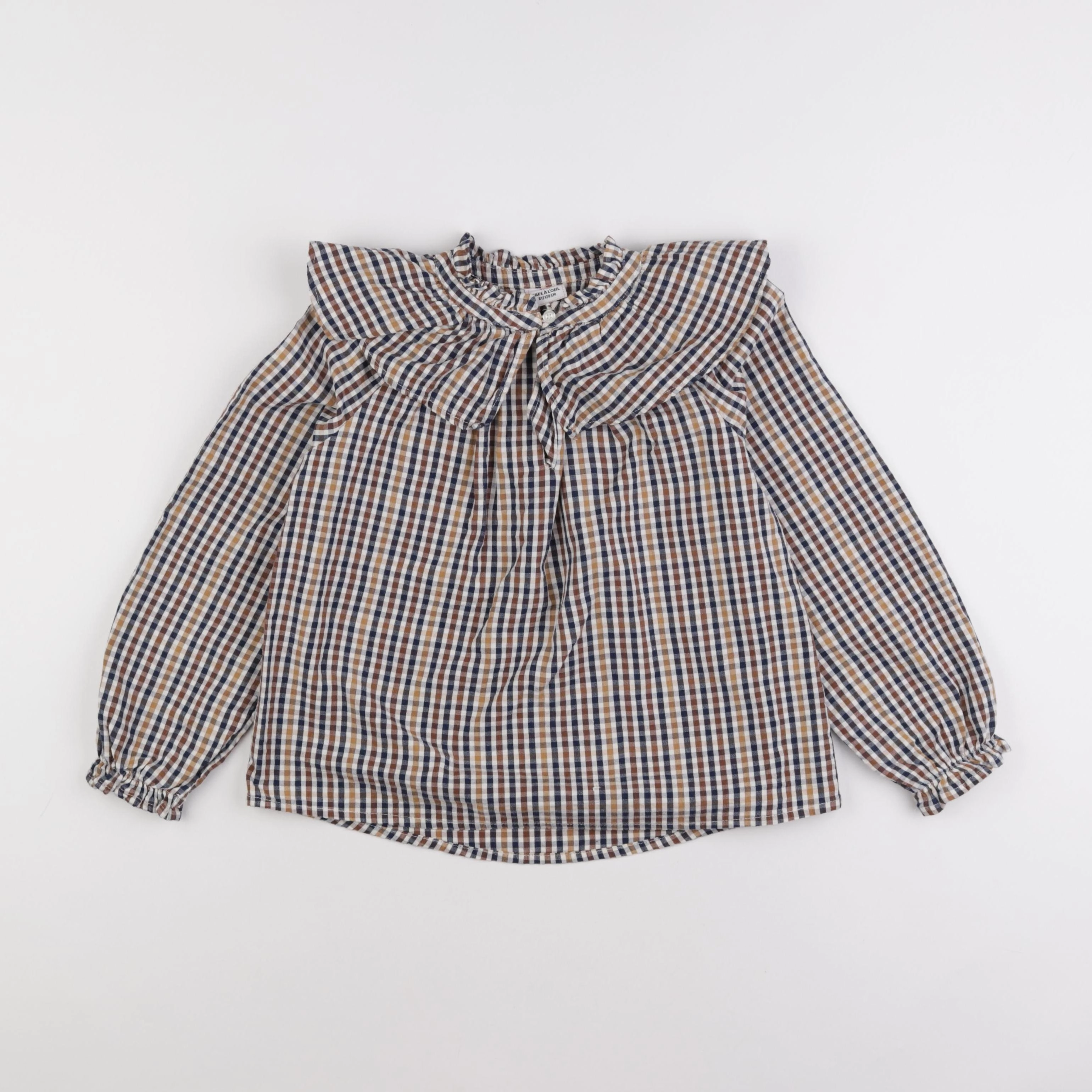 Tape à l'oeil - blouse jaune - 8 ans