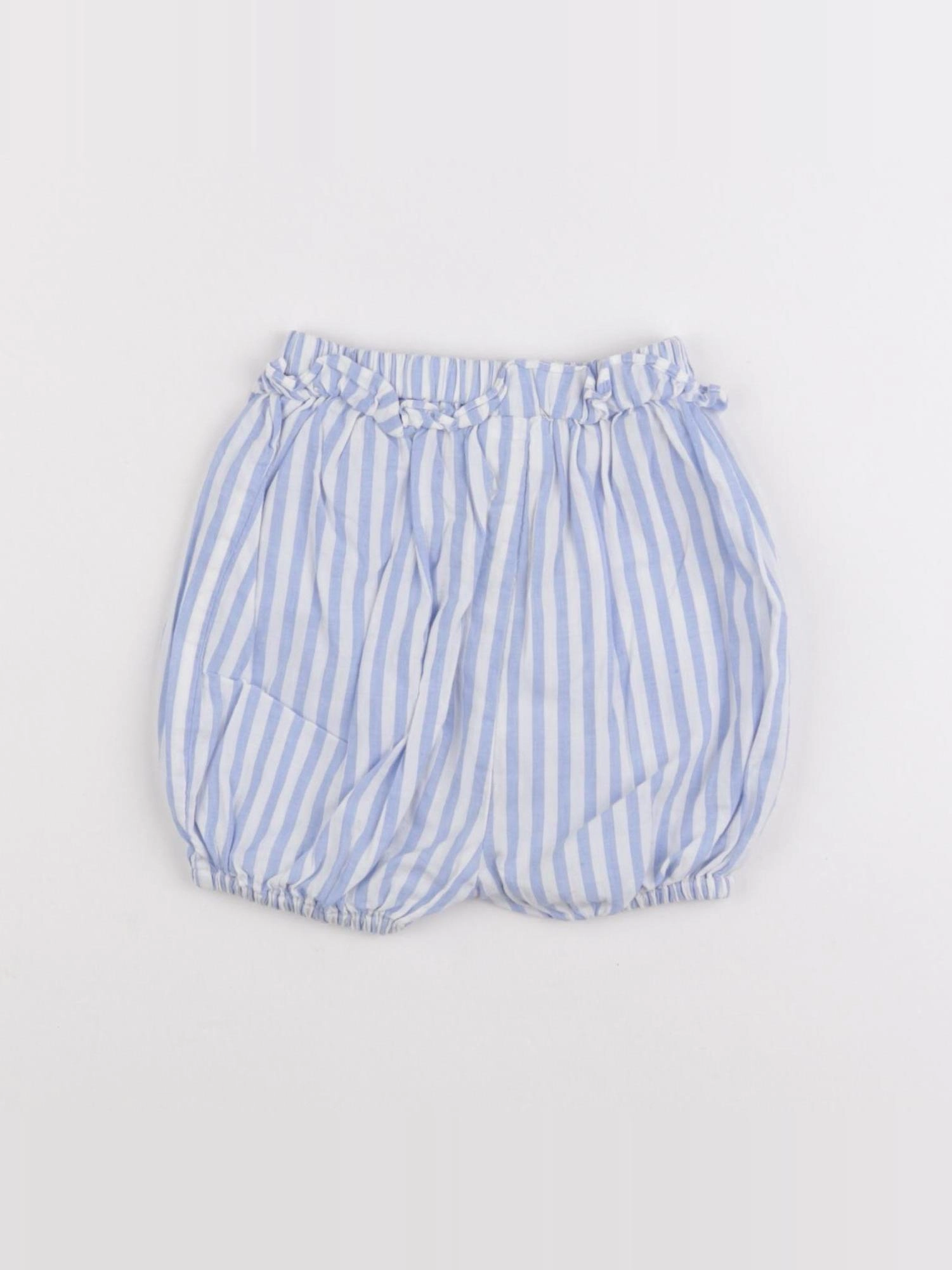 Jacadi - pantalon bleu, blanc - 6 mois