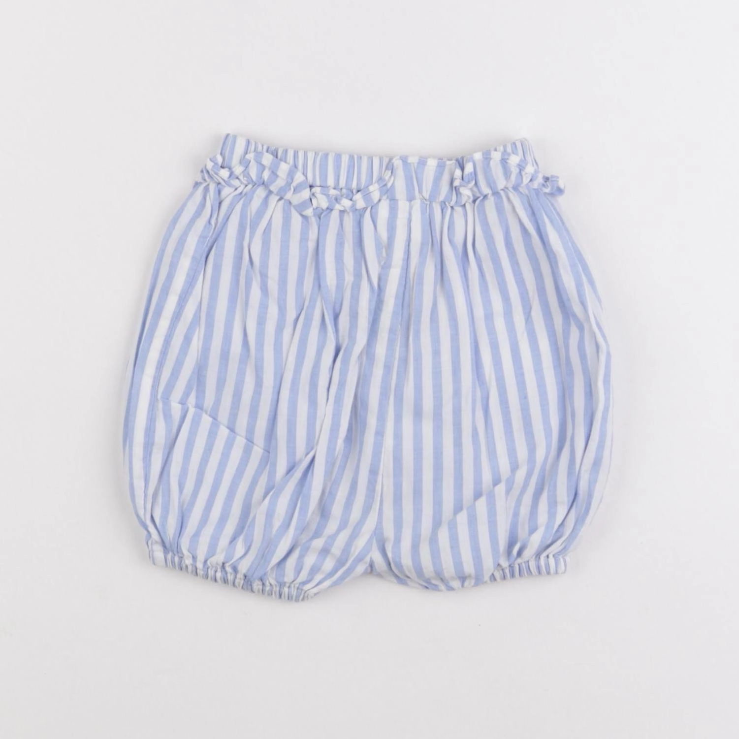 Jacadi - pantalon bleu, blanc - 6 mois