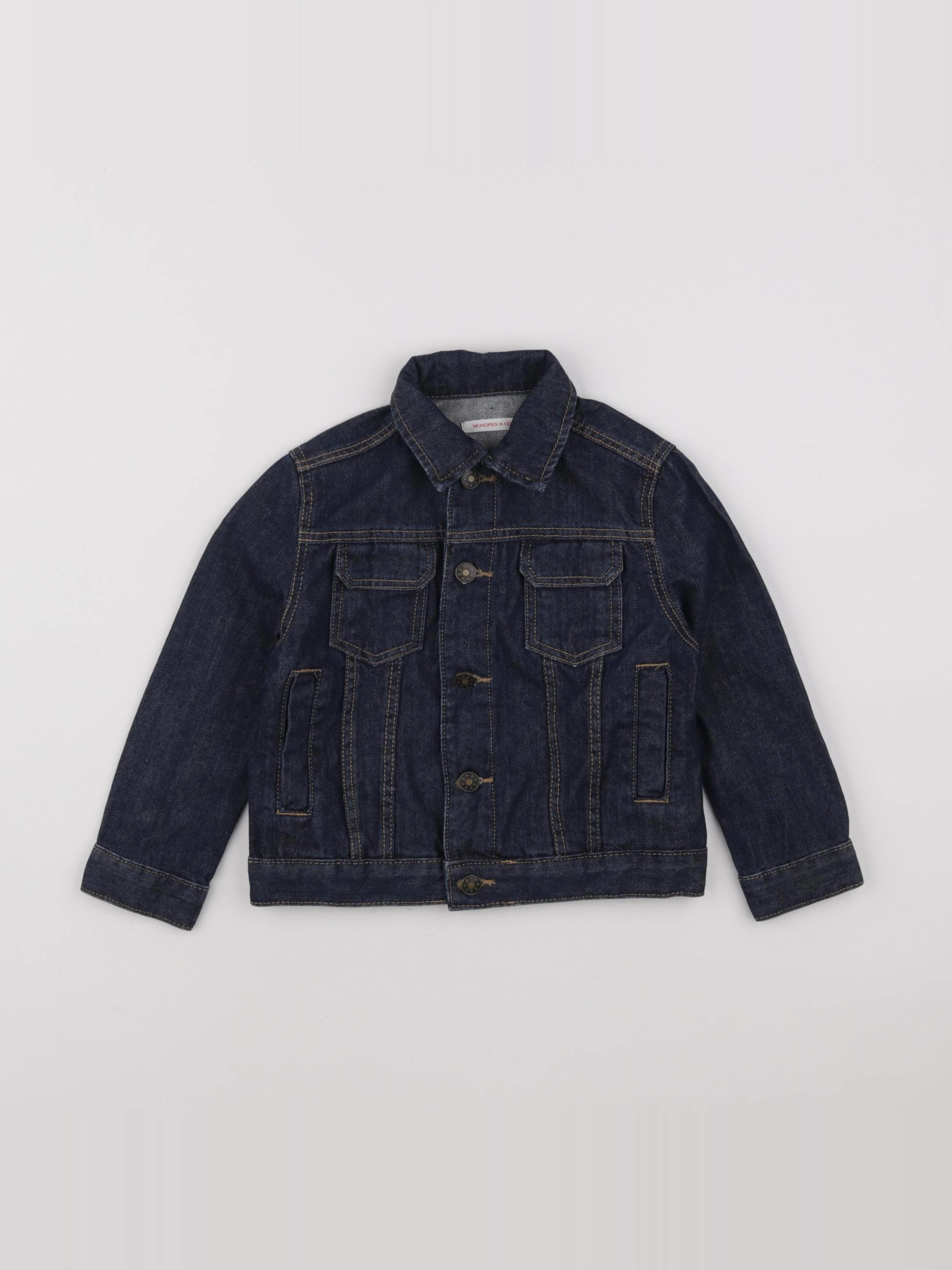 Monoprix - veste bleu - 3 ans