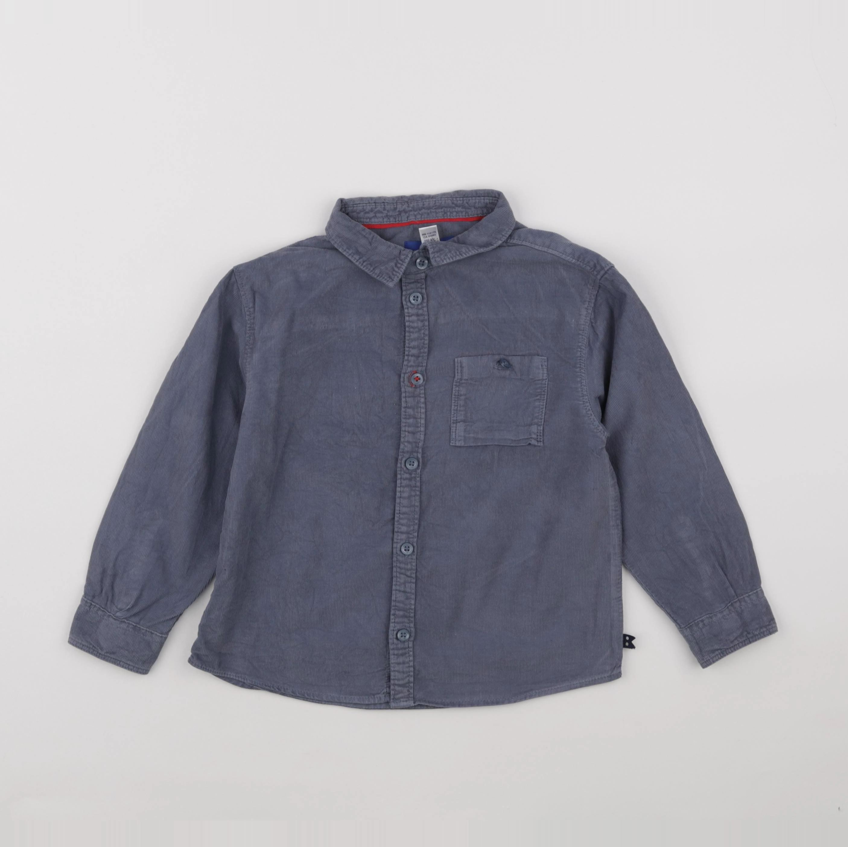 Okaidi - chemise bleu - 4 ans