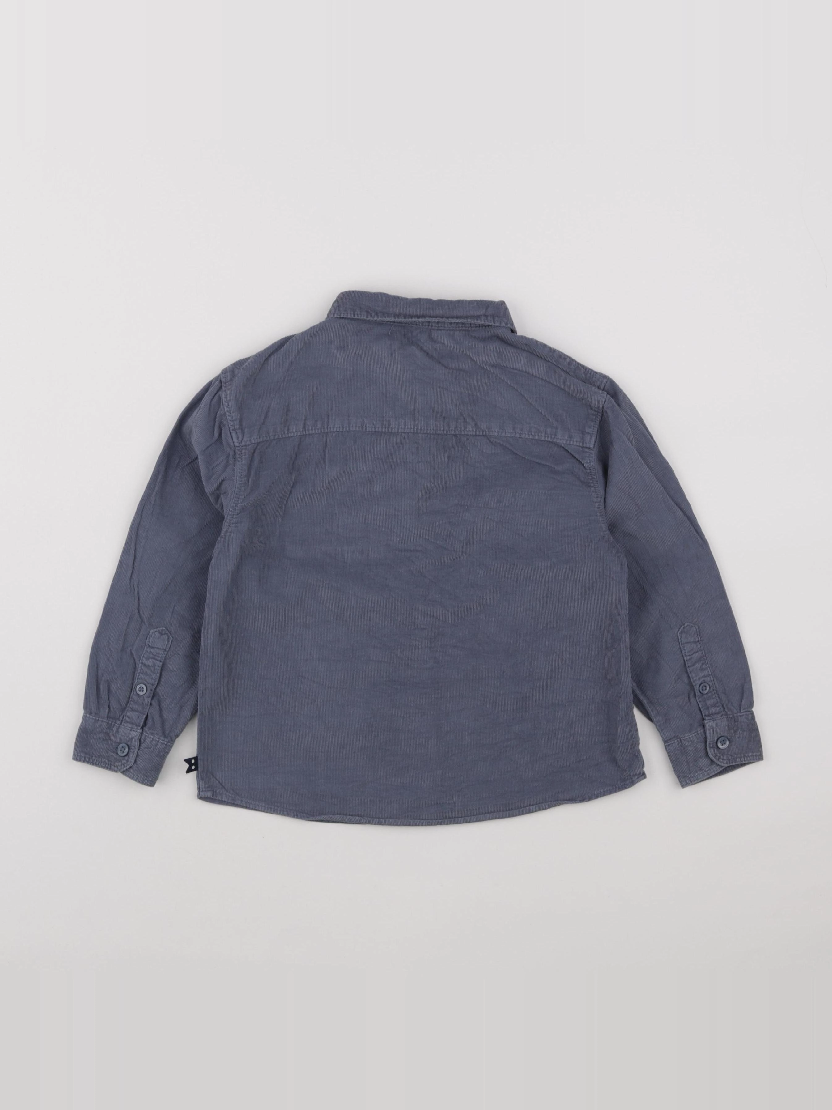 Okaidi - chemise bleu - 4 ans