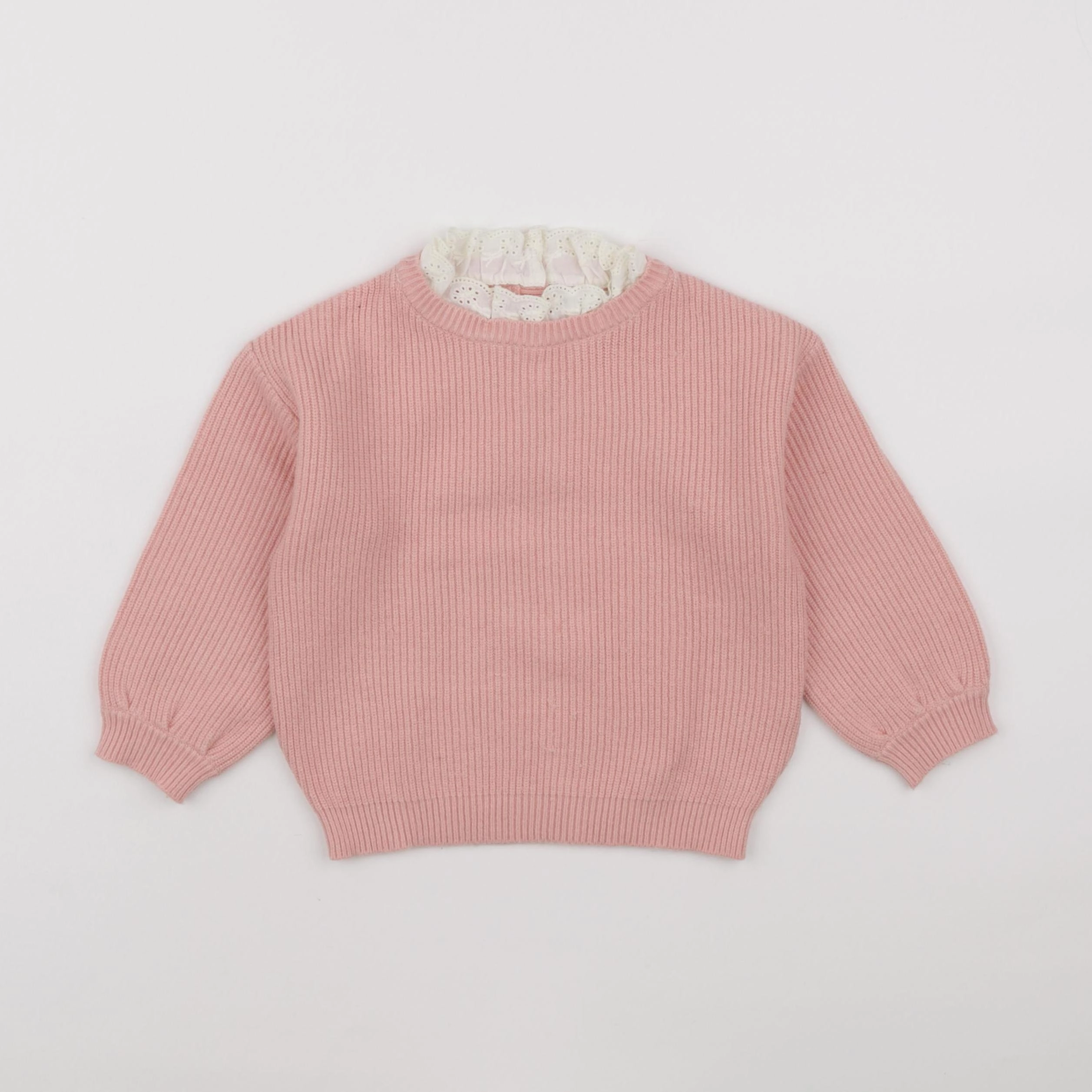 Vertbaudet - pull rose - 3 ans