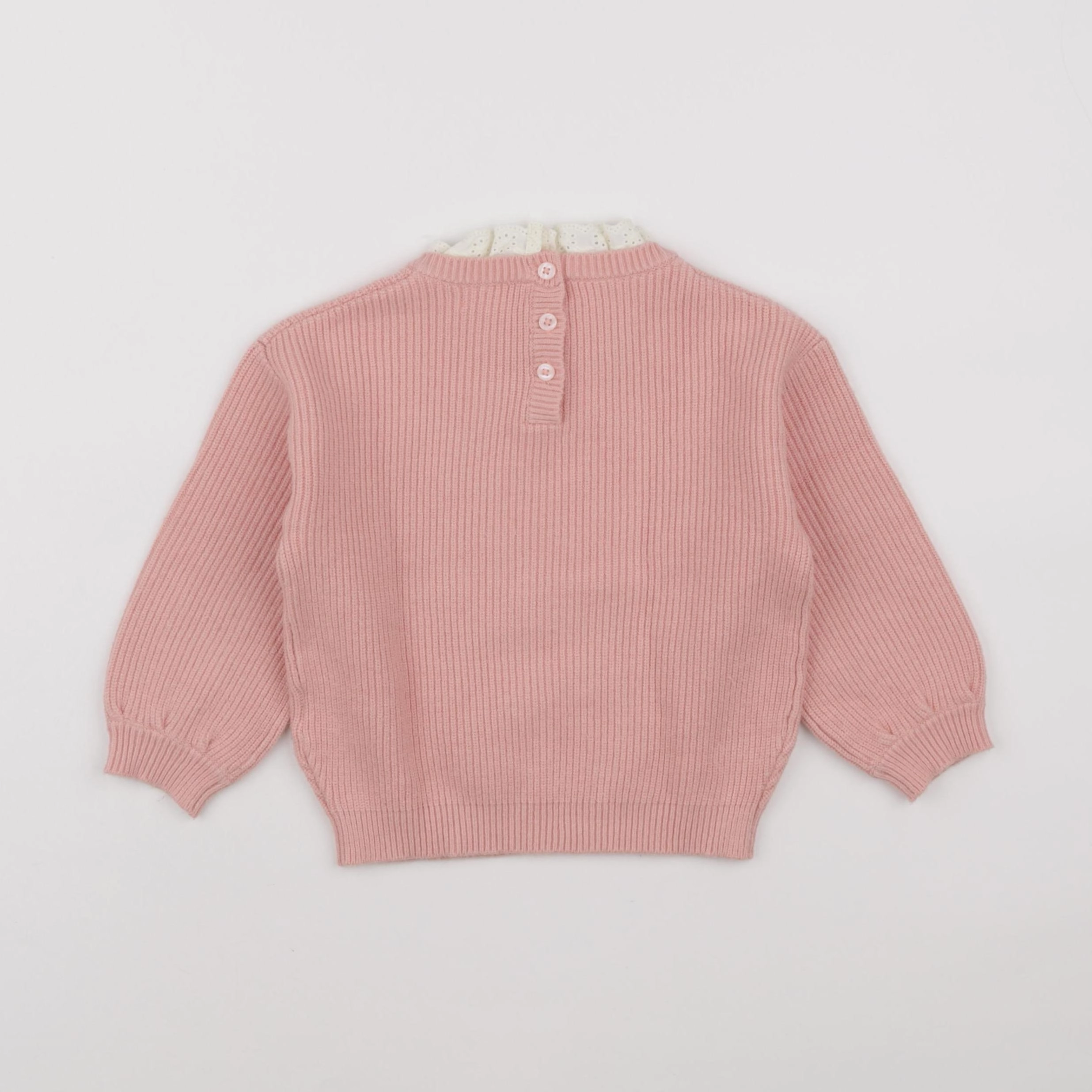 Vertbaudet - pull rose - 3 ans