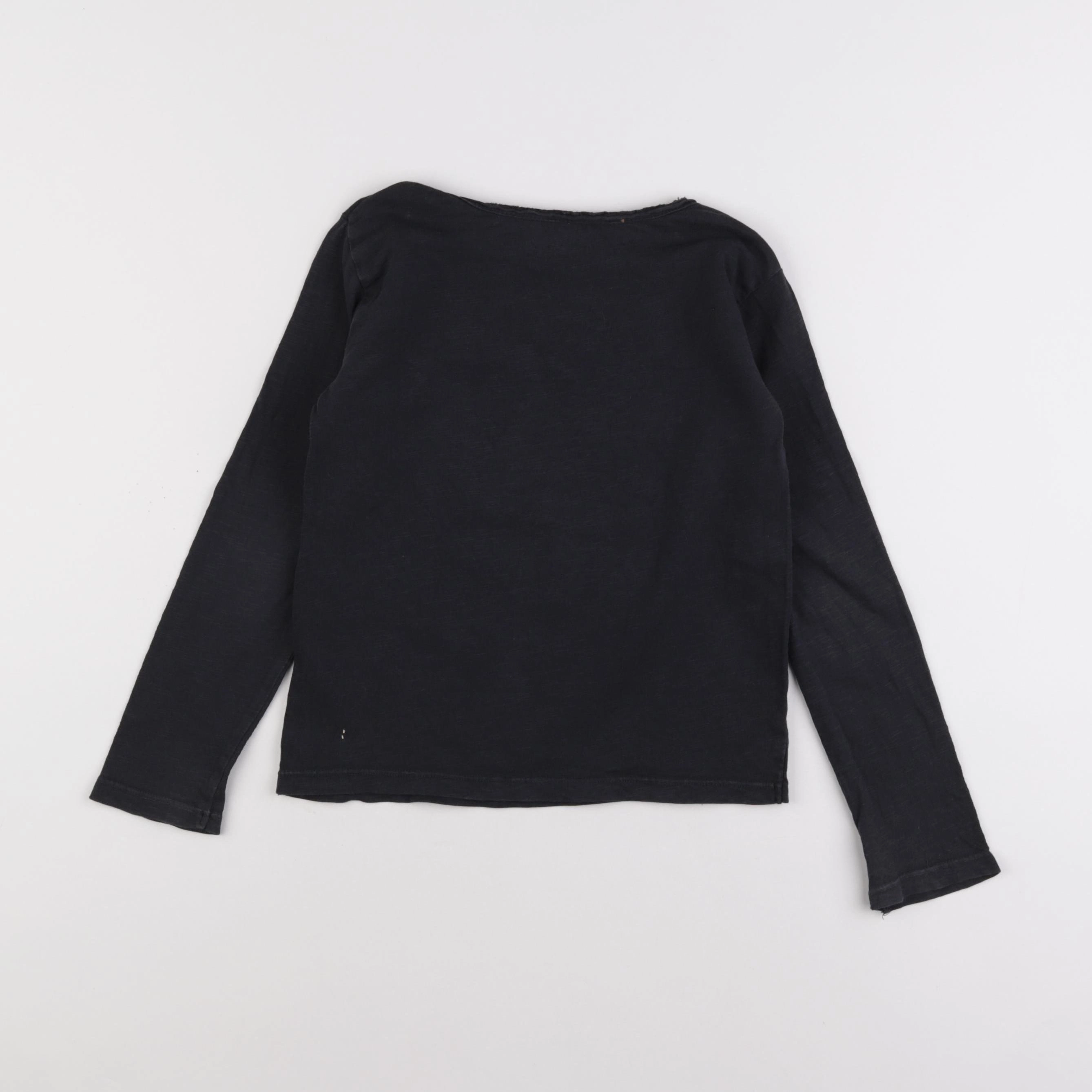 Zadig & Voltaire - tee-shirt or, noir - 6 ans