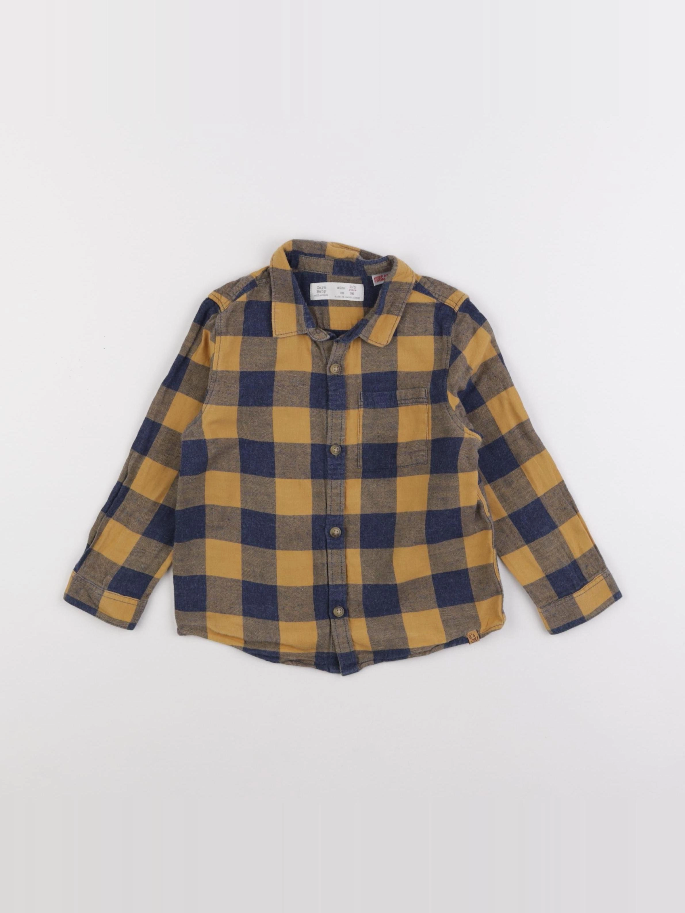 Zara - chemise multicolore - 2/3 ans