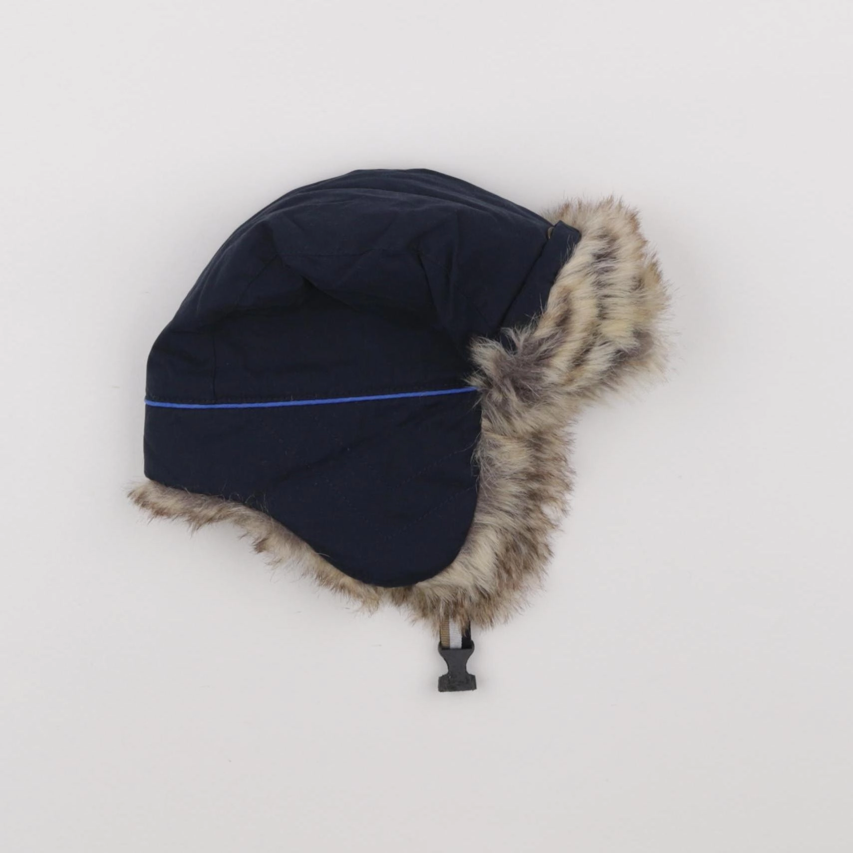 IKKS - bonnet bleu - 2/4 ans