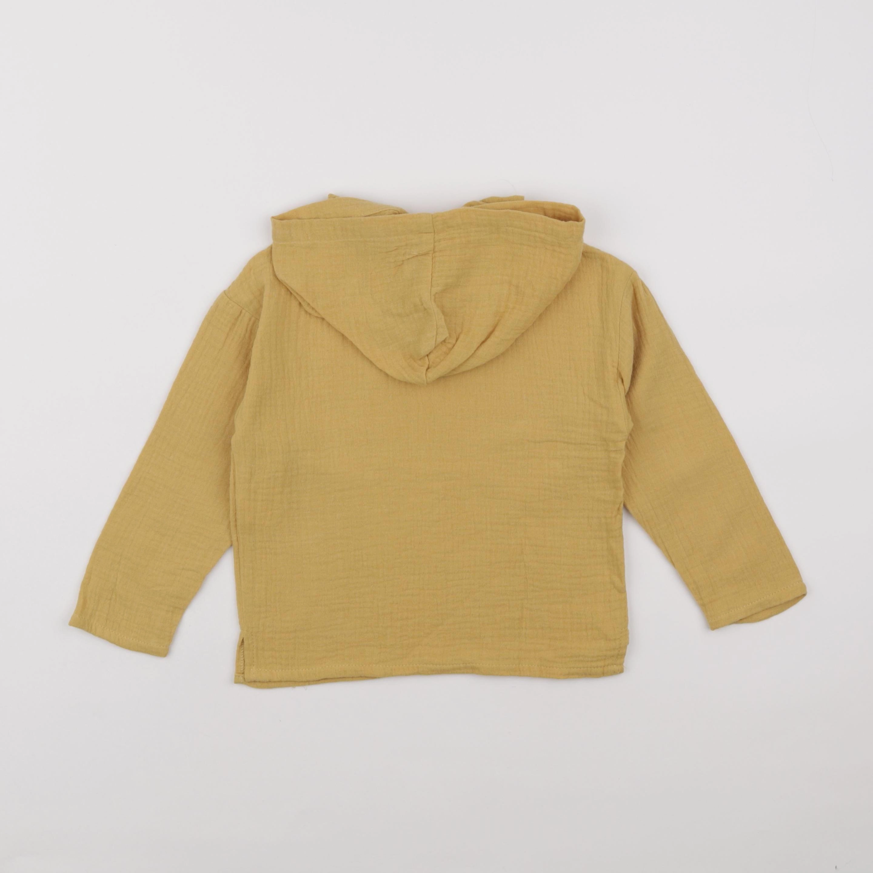 Zara - tee-shirt jaune - 18/24 mois