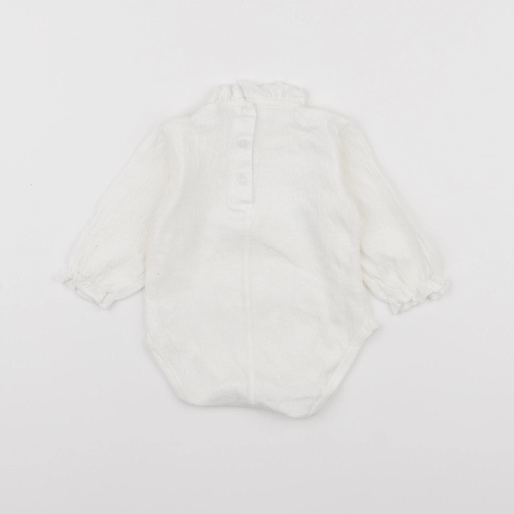 Zara - body à col blanc - 3/6 mois