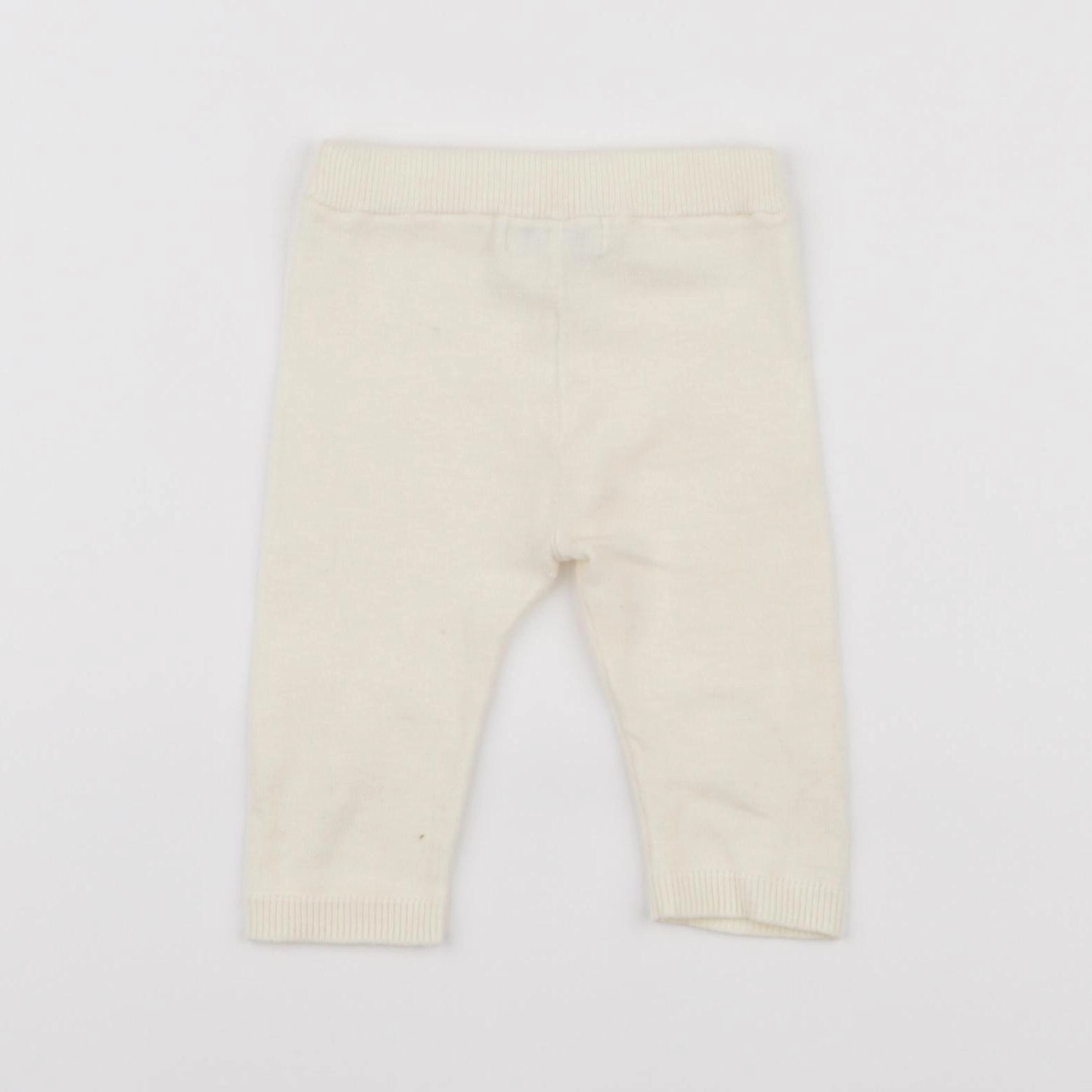 Bonton - legging beige - 1 mois