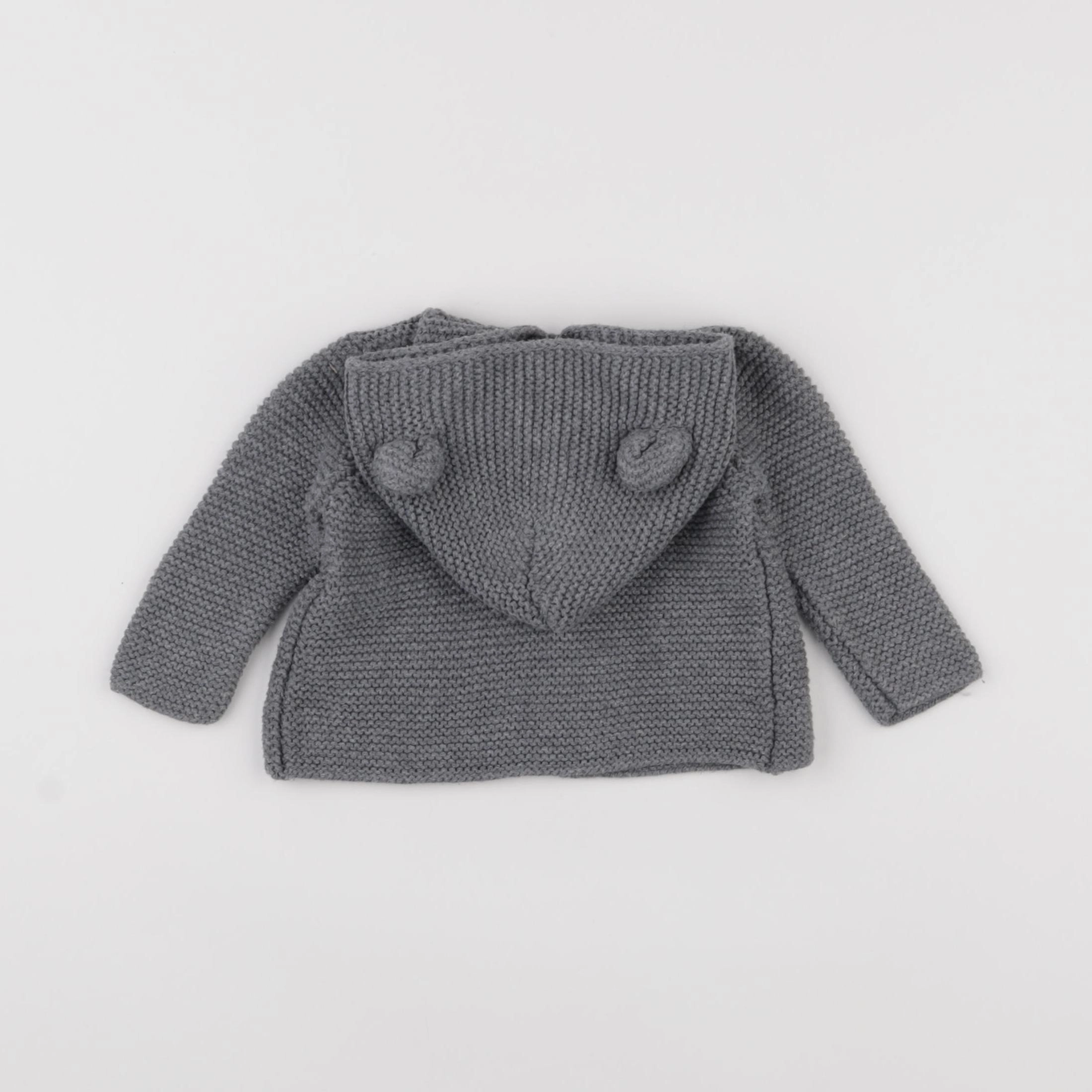 Zara - veste gris - 3/6 mois