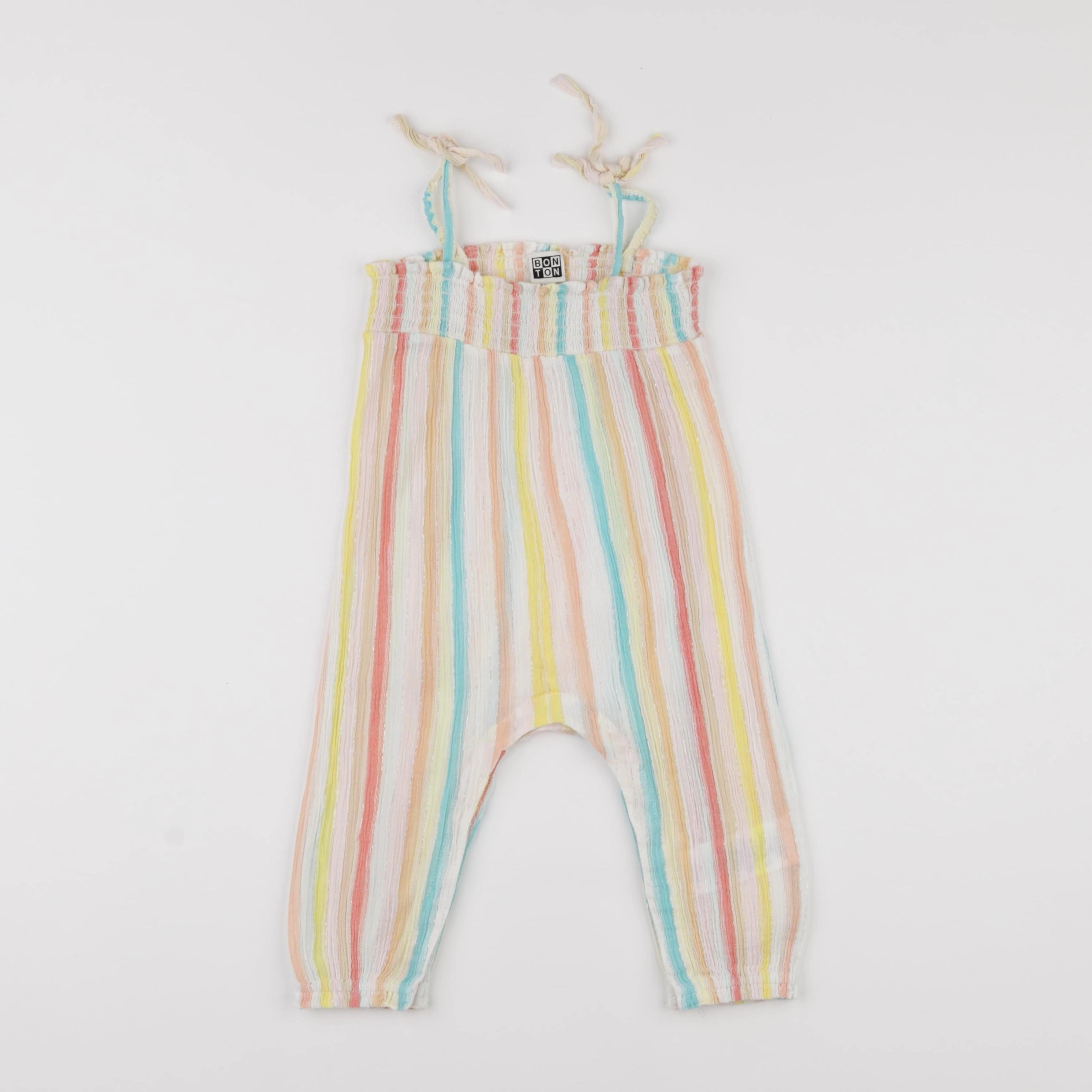 Bonton - combinaison multicolore, argent - 12 mois