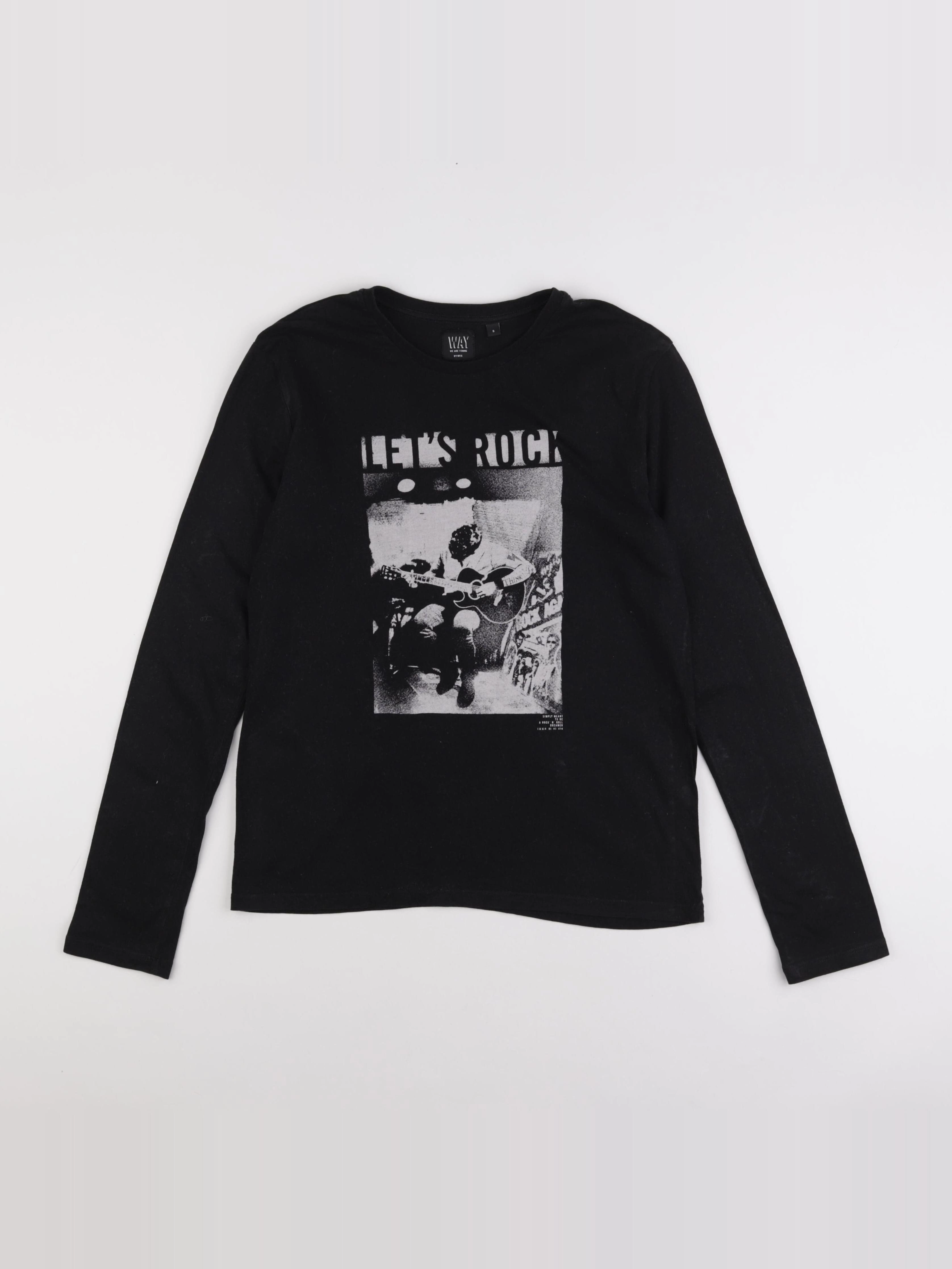 IKKS - tee-shirt noir - 14 ans
