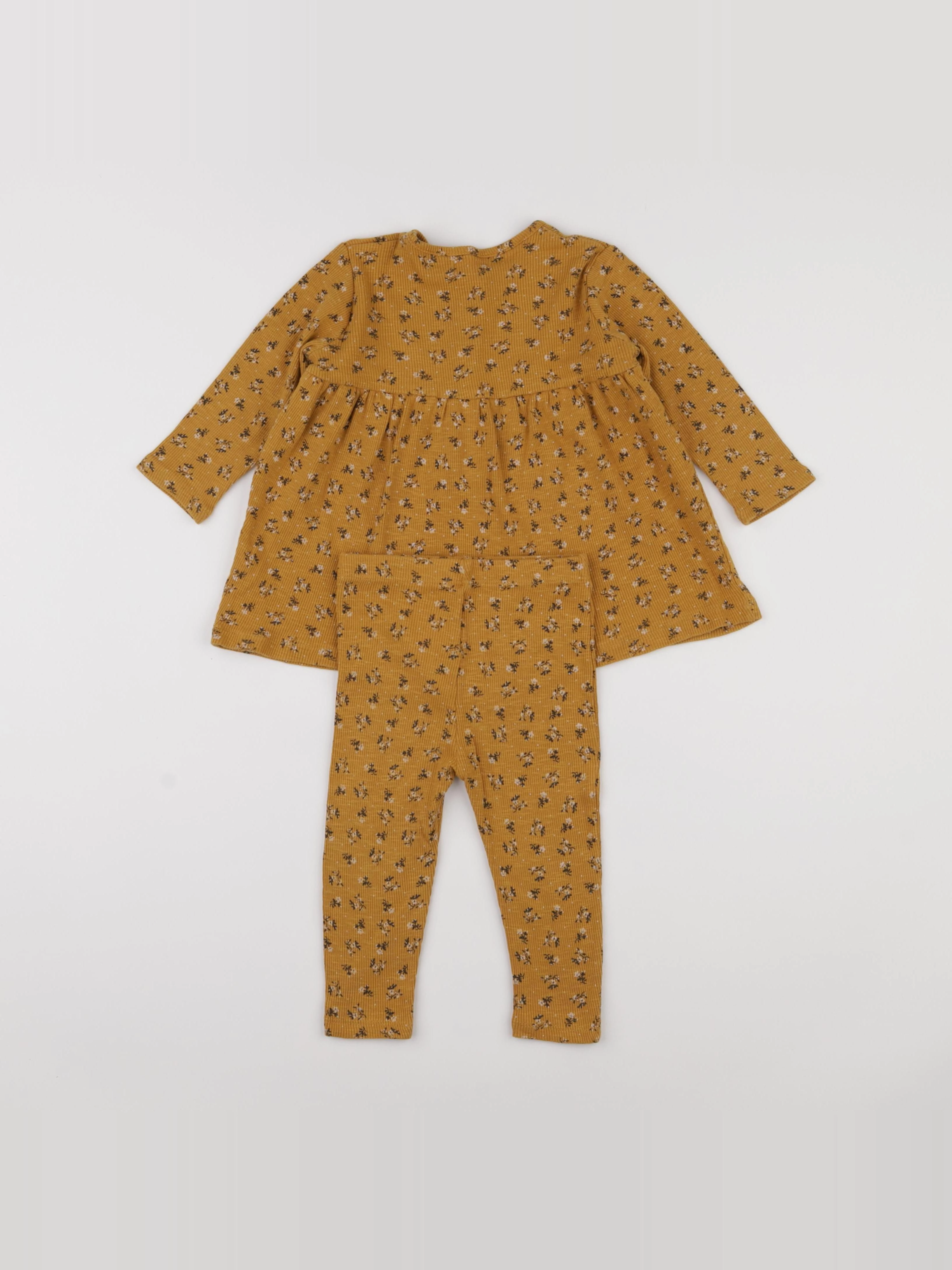 Vertbaudet - ensemble marron - 18 mois