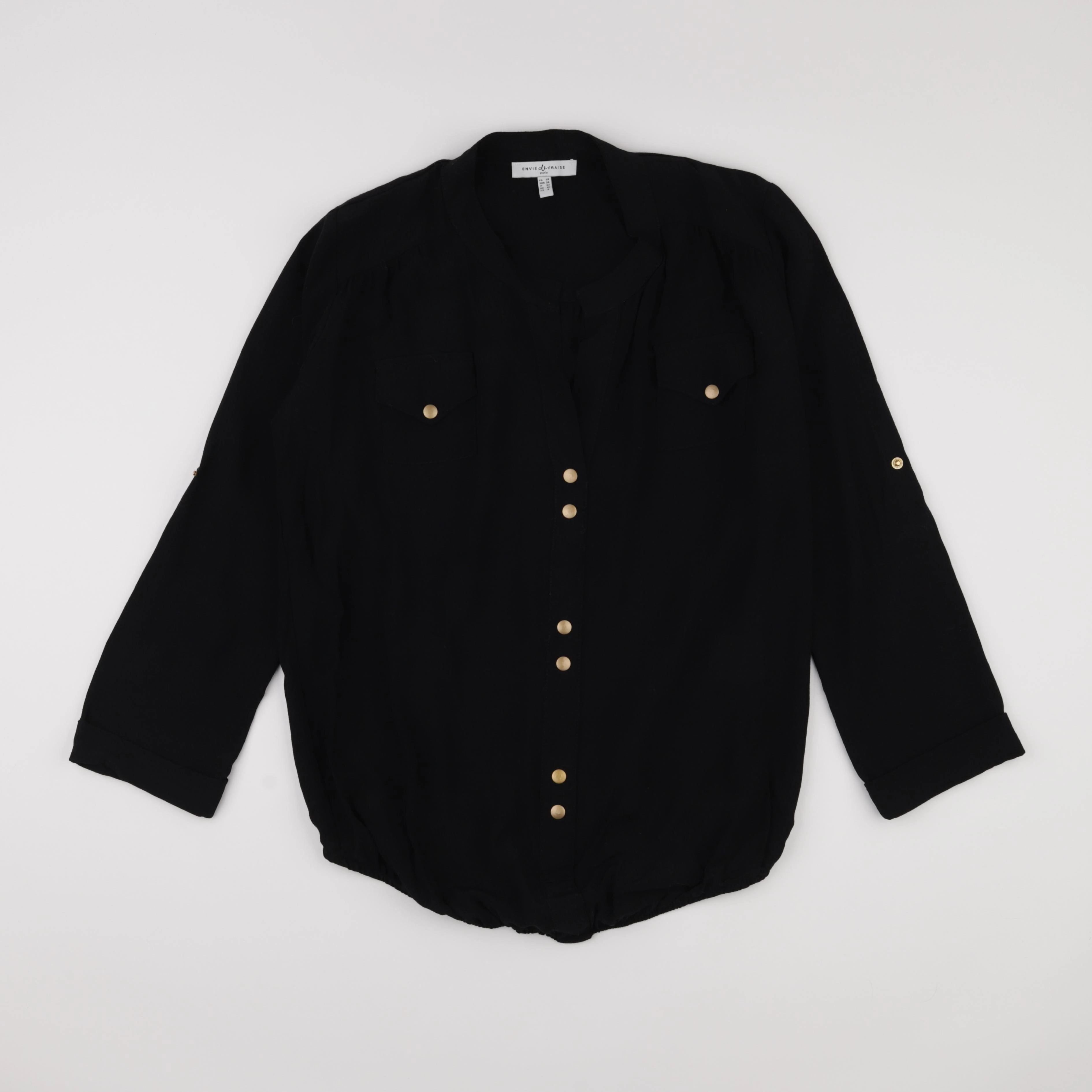 Envie de fraise - blouse grossesse noir - 38