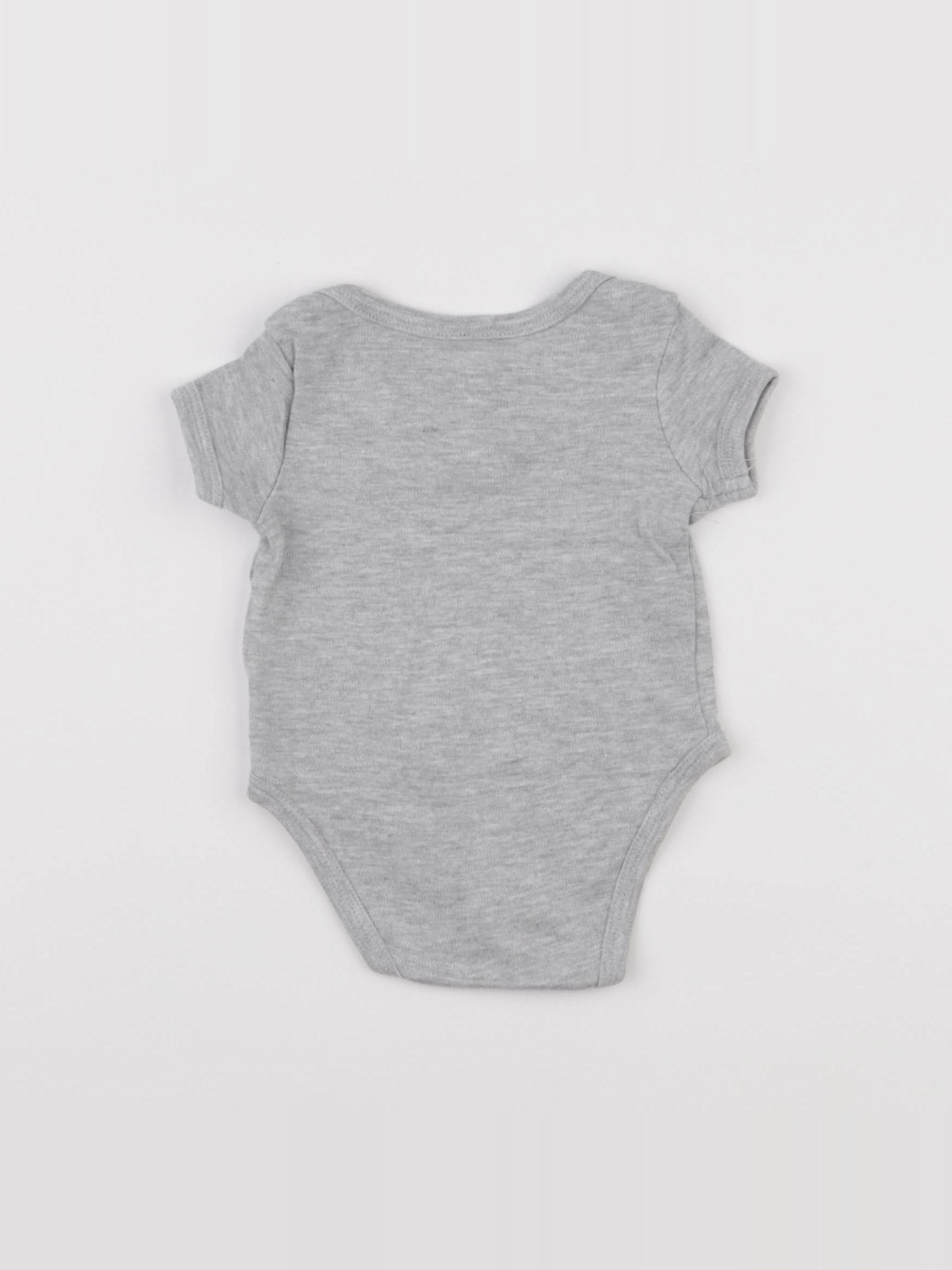 Vertbaudet - body gris - 3 mois