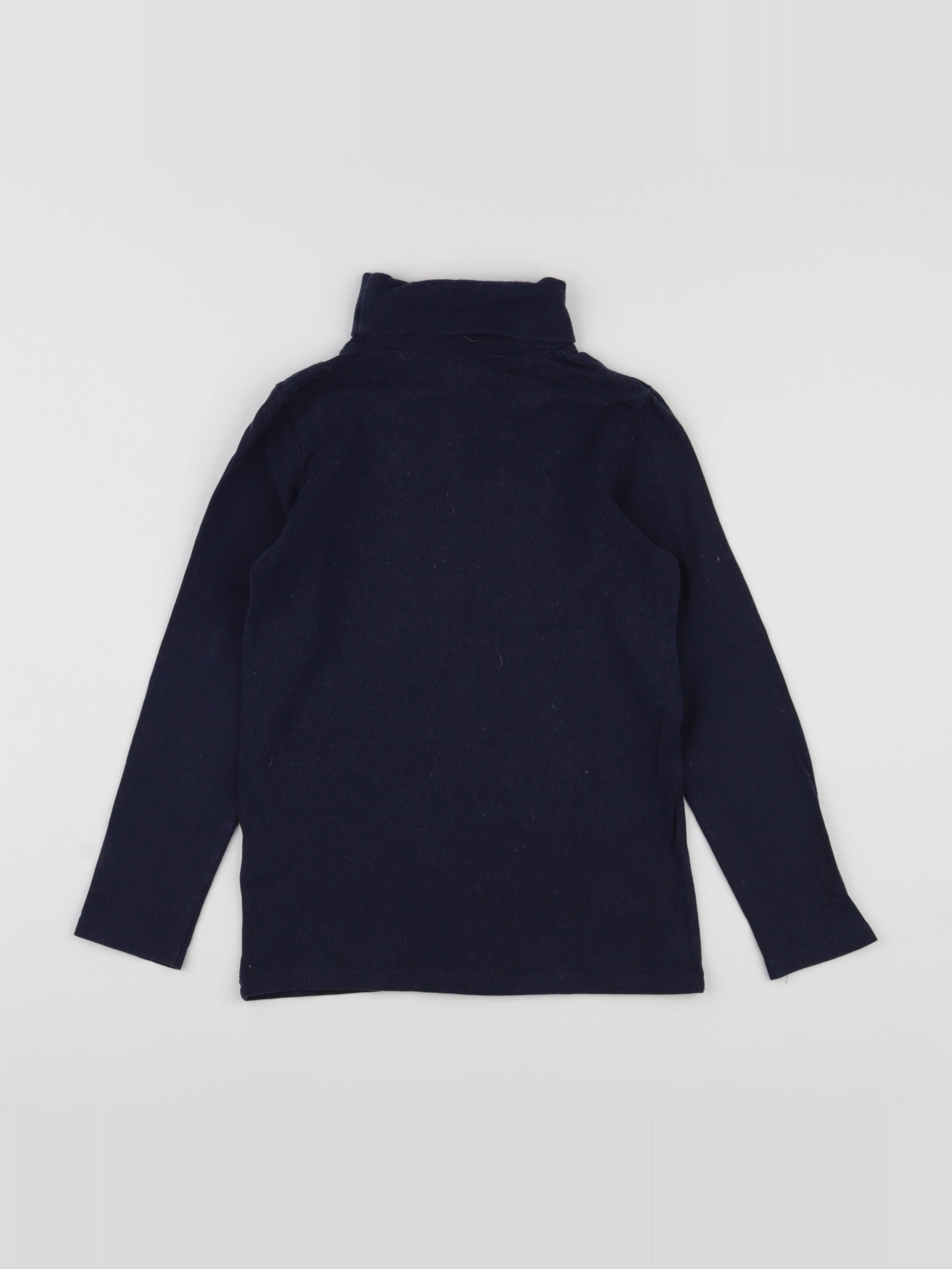 Vertbaudet - sous-pull bleu - 8 ans