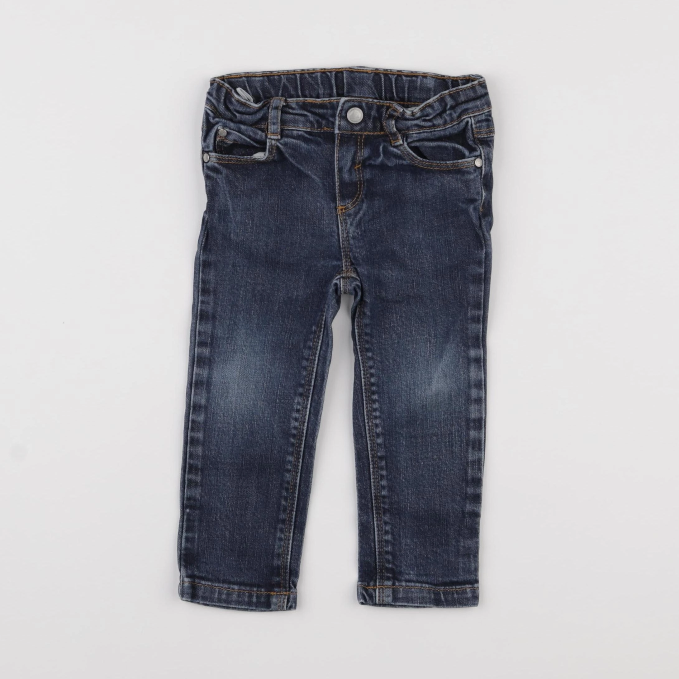 Petit Bateau - jean bleu - 18 mois