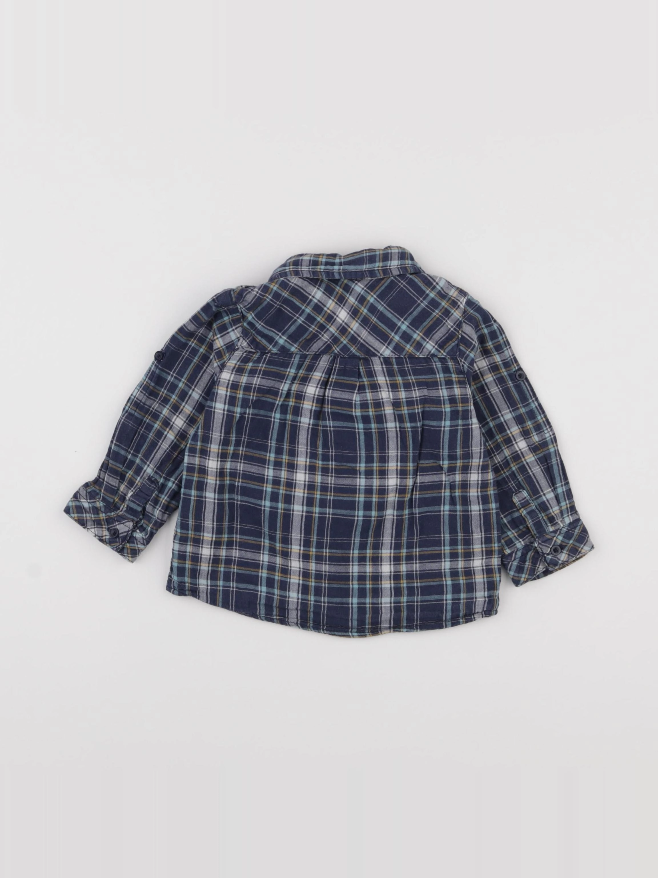 Tape à l'oeil - chemise bleu - 18 mois