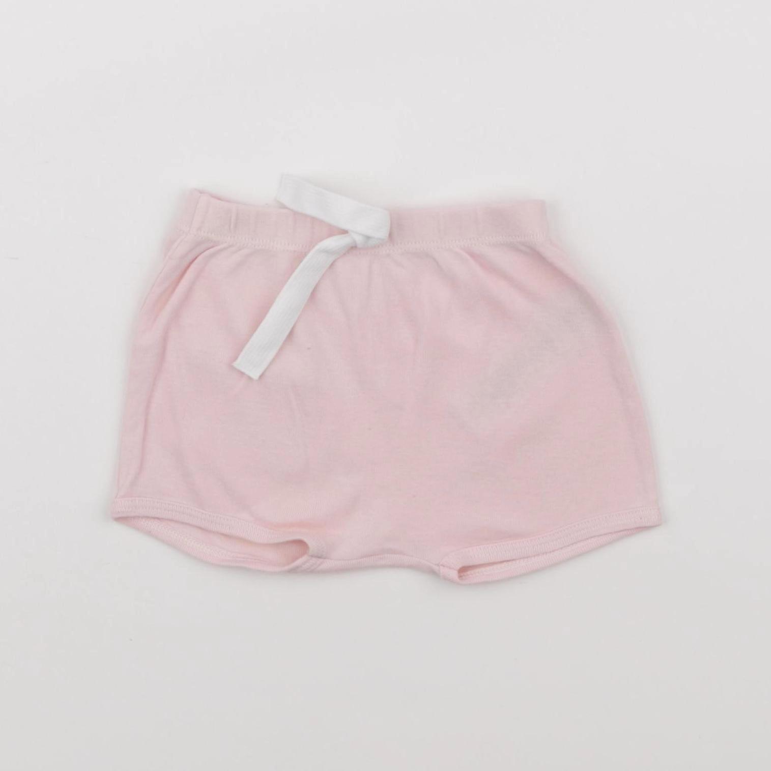 Petit Bateau - short rose - 6 mois