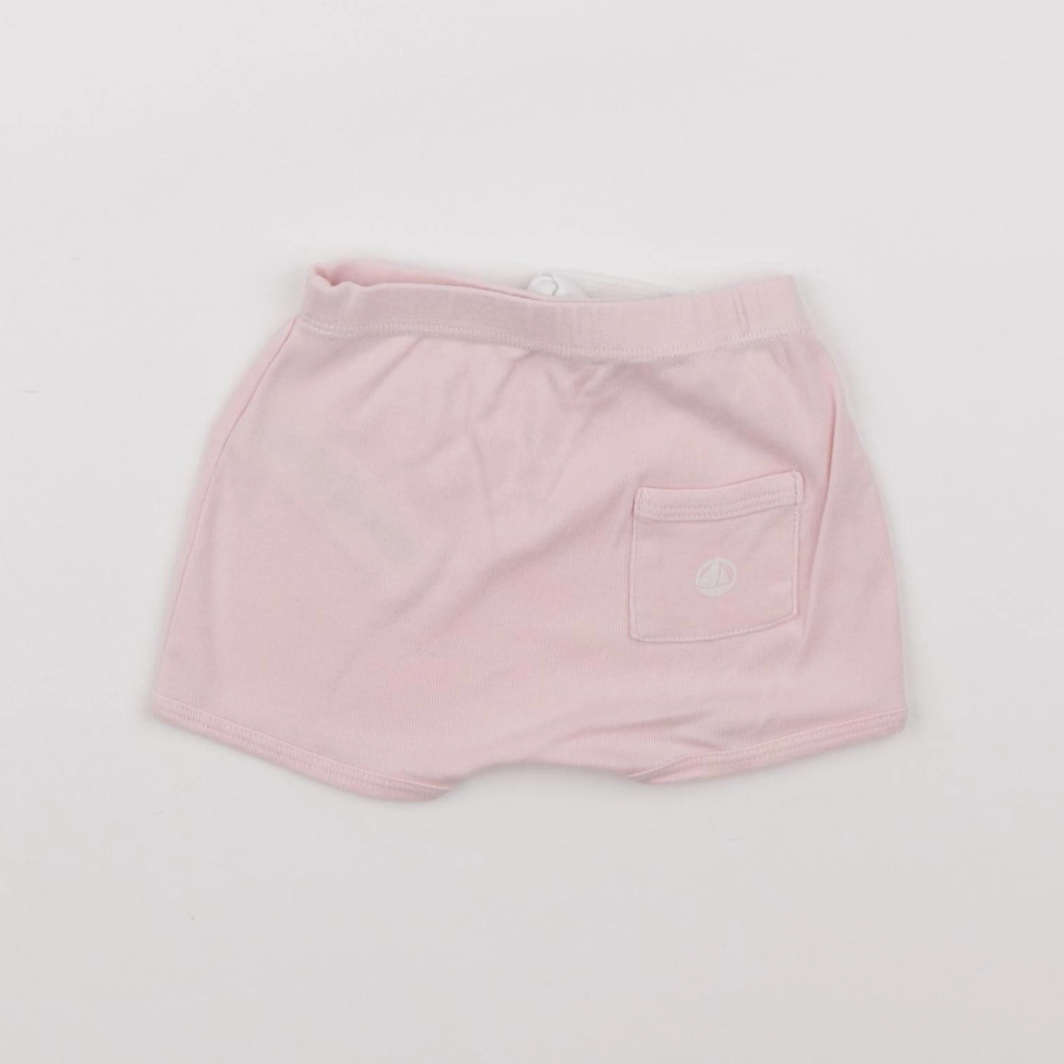Petit Bateau - short rose - 6 mois