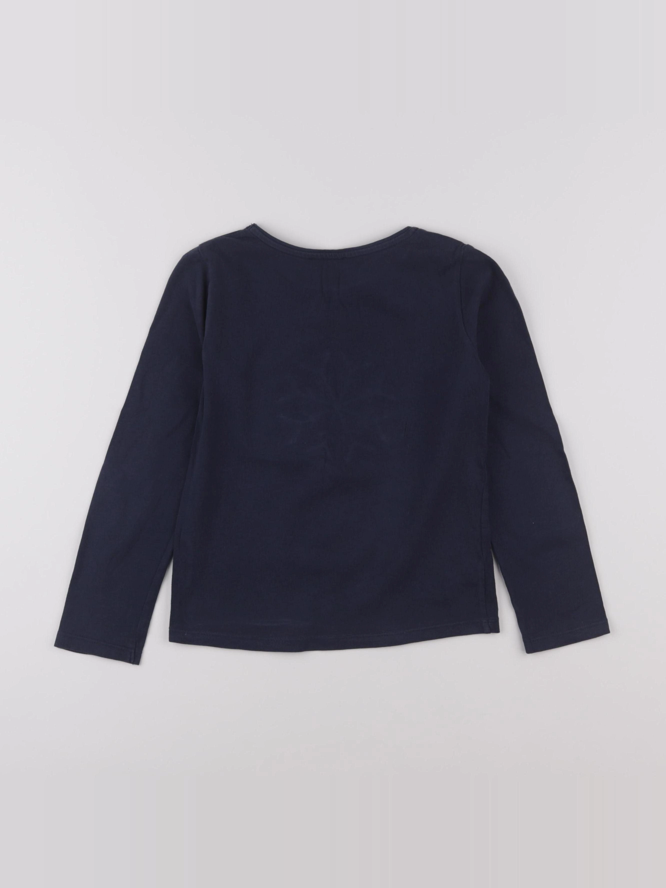 Okaidi - tee-shirt bleu - 8 ans