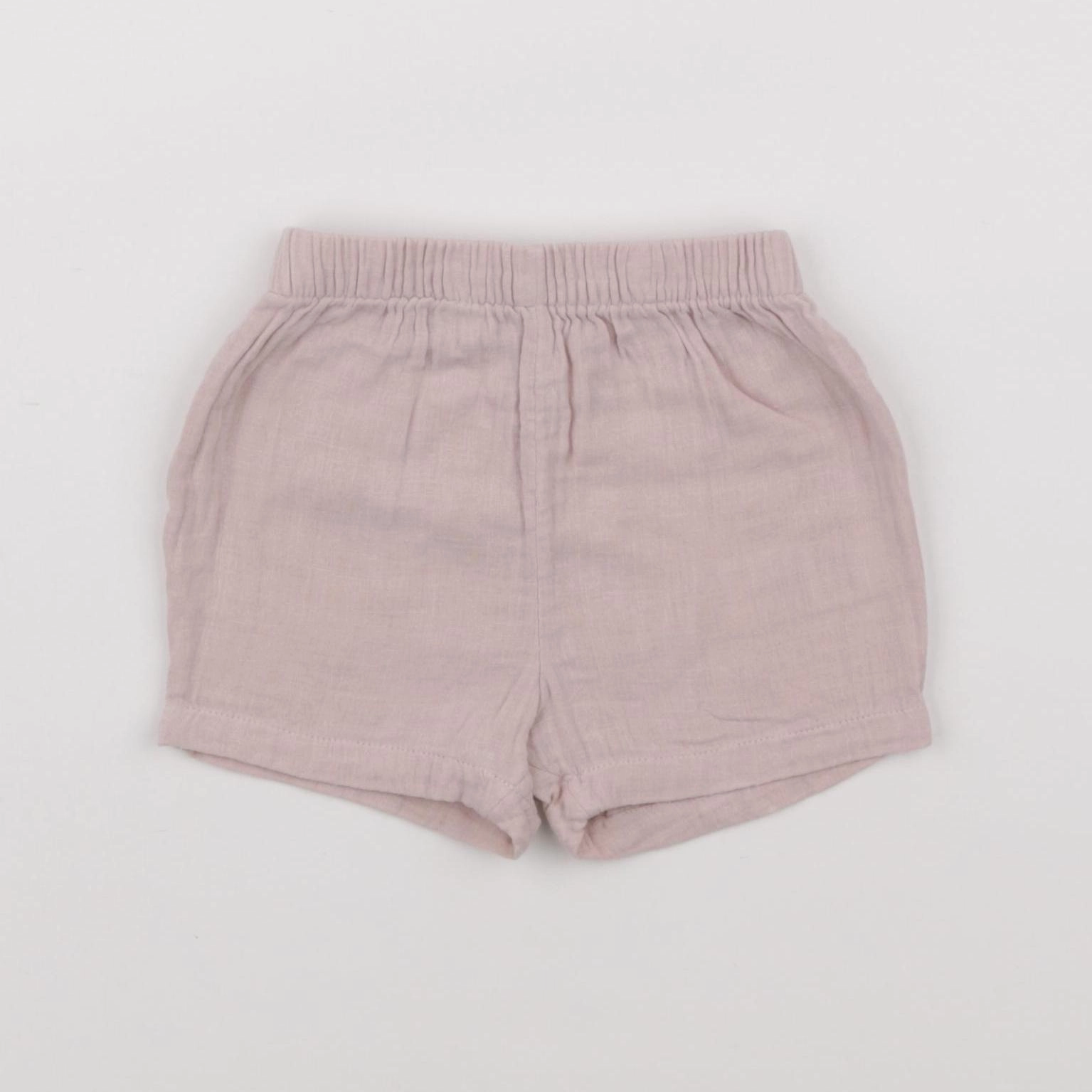 Petit Bateau - short rose - 6 mois