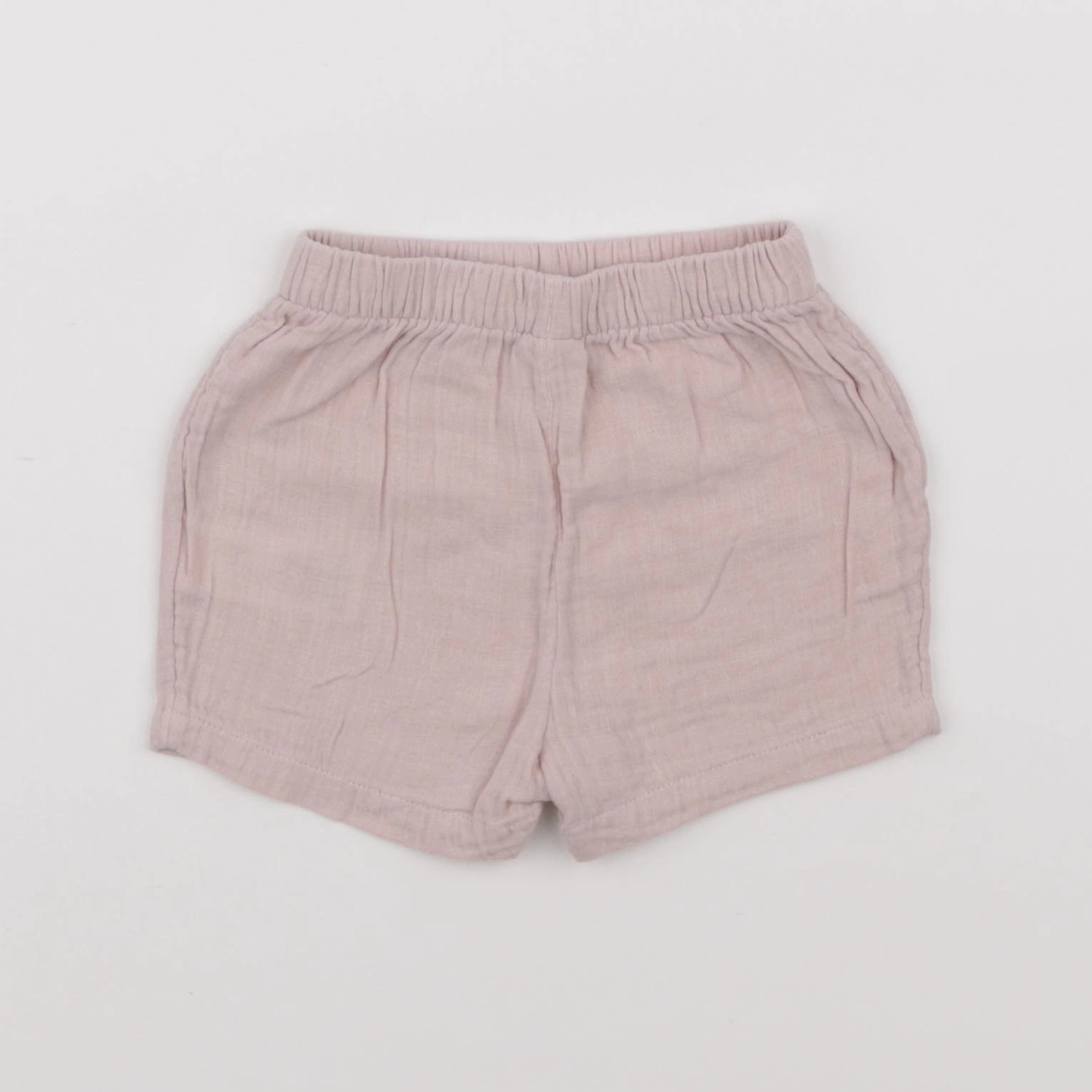 Petit Bateau - short rose - 6 mois