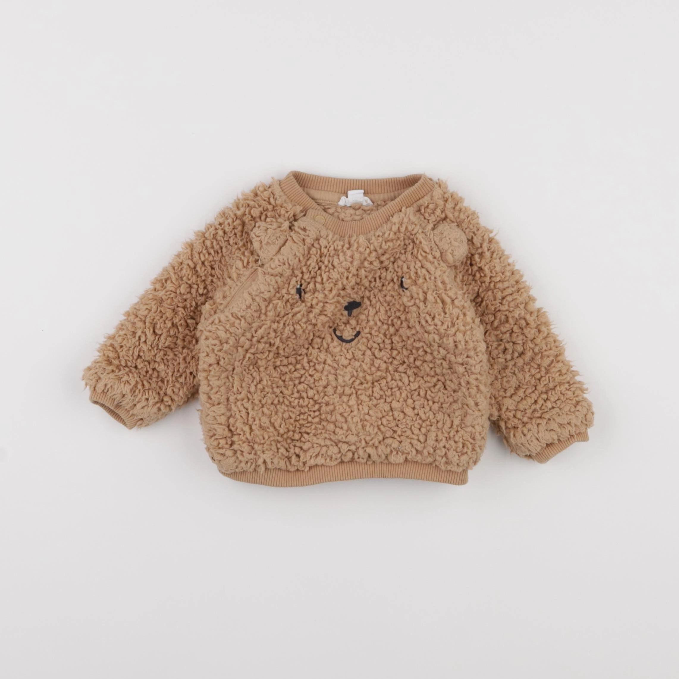 Vertbaudet - pull marron - 3 mois
