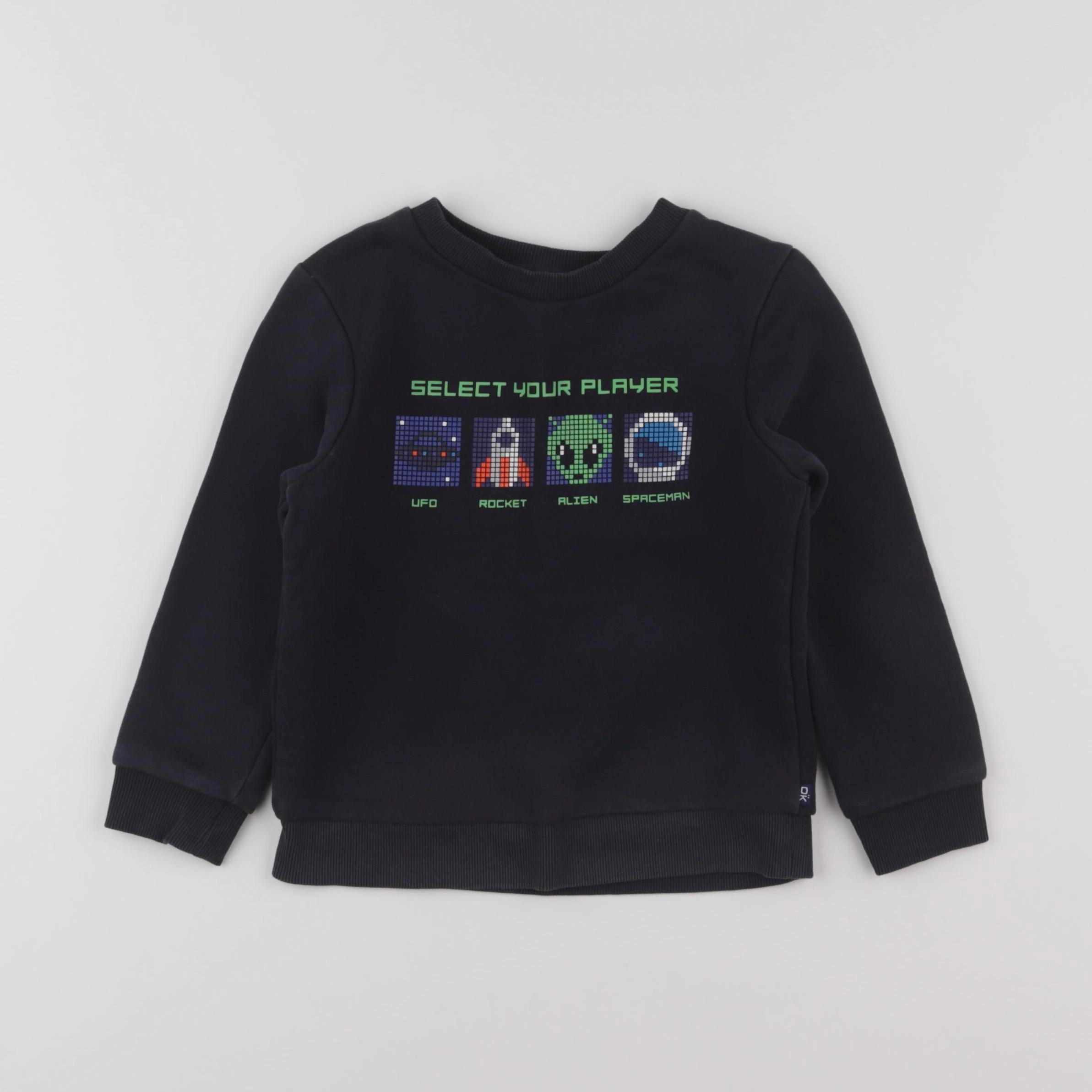 Okaidi - sweat bleu - 4 ans