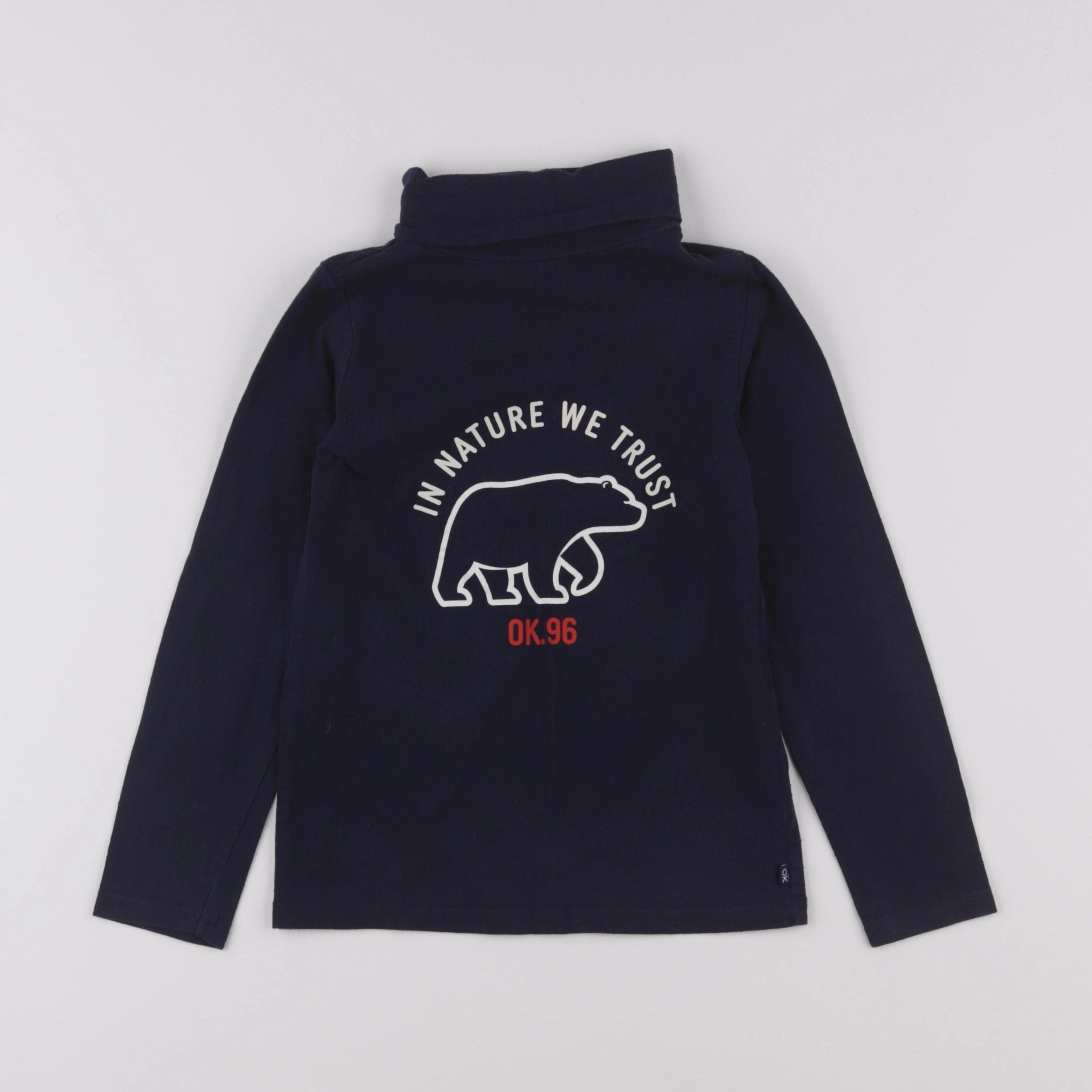 Okaidi - sous-pull bleu - 6 ans