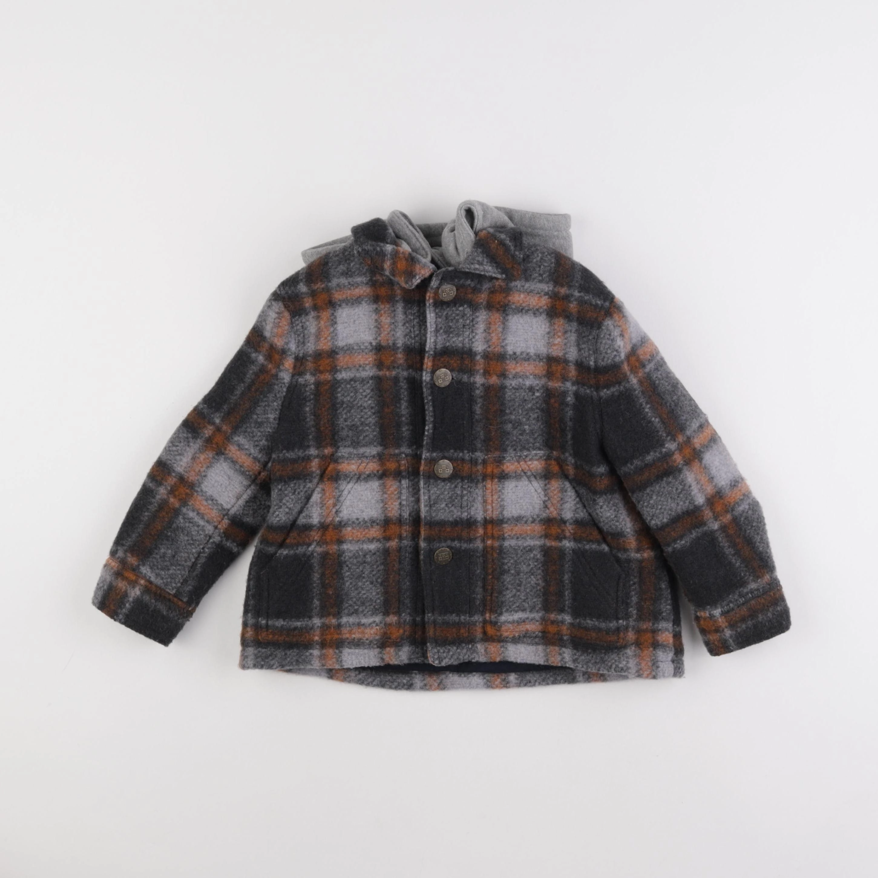 Bonton - manteau gris - 4 ans