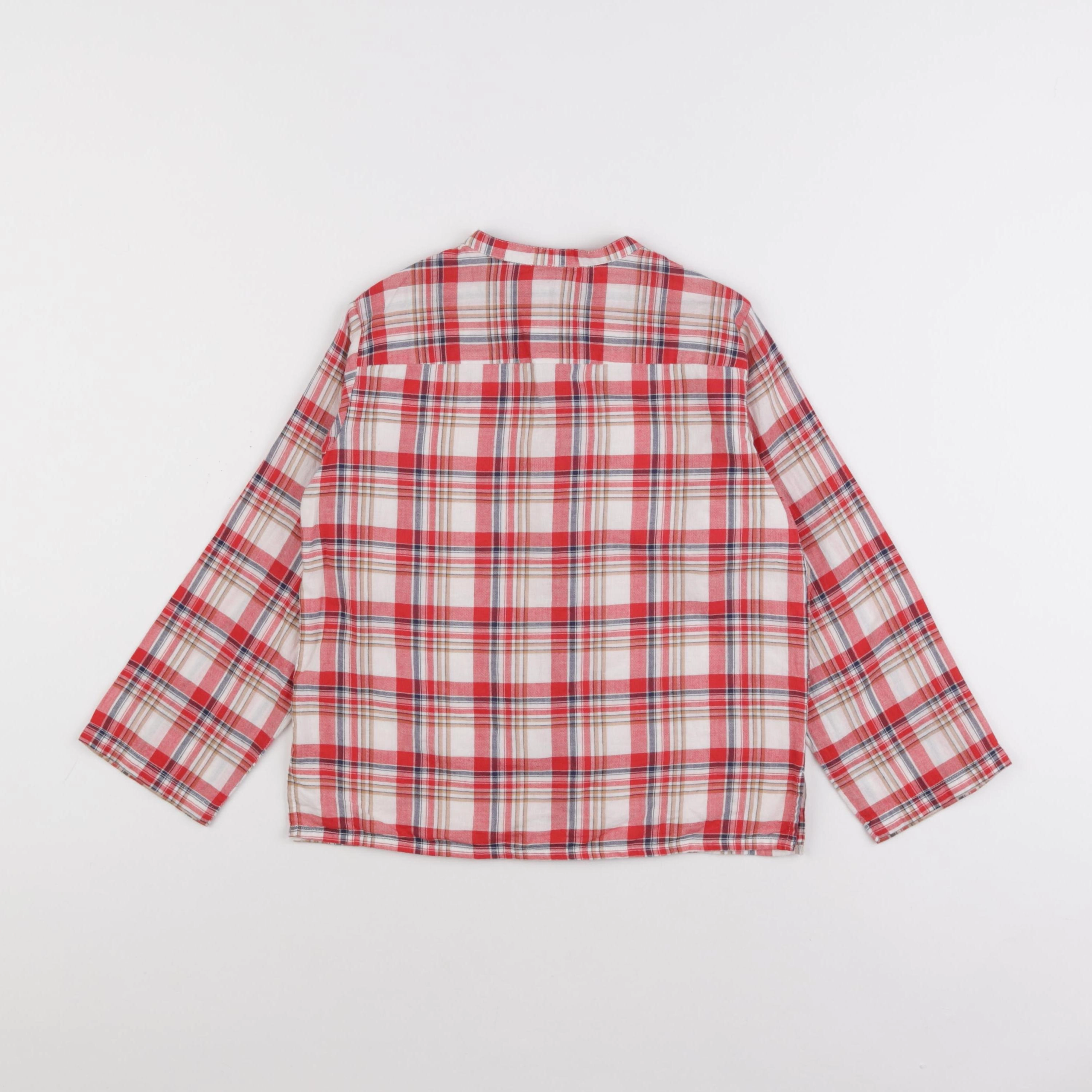 Bonton - chemise rouge - 6 ans