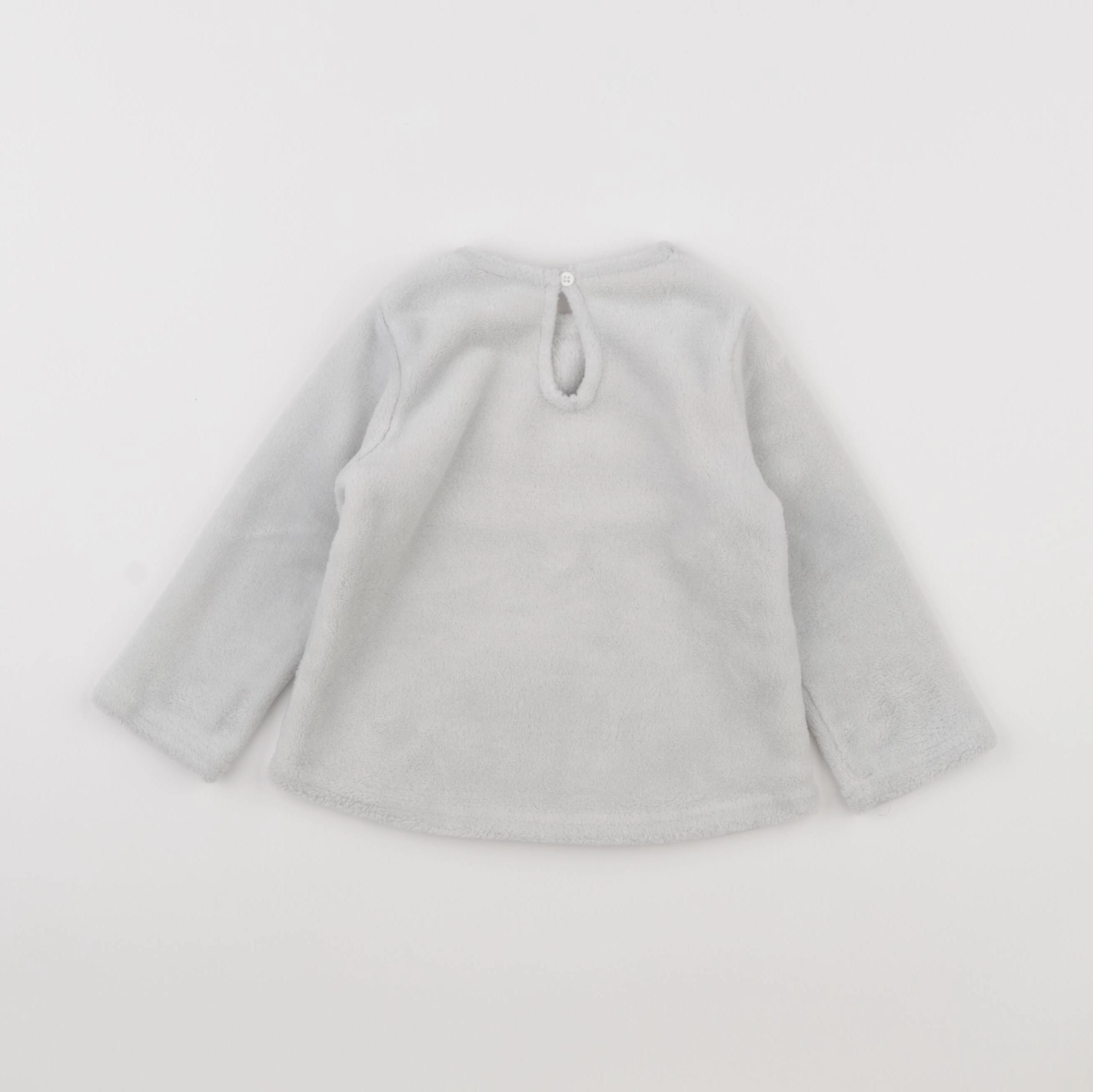 Tape à l'oeil - polaire blanc - 2 ans