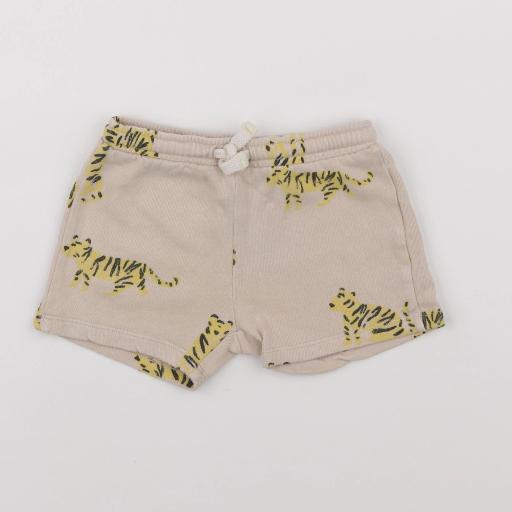 Zara - short beige - 6/9 mois