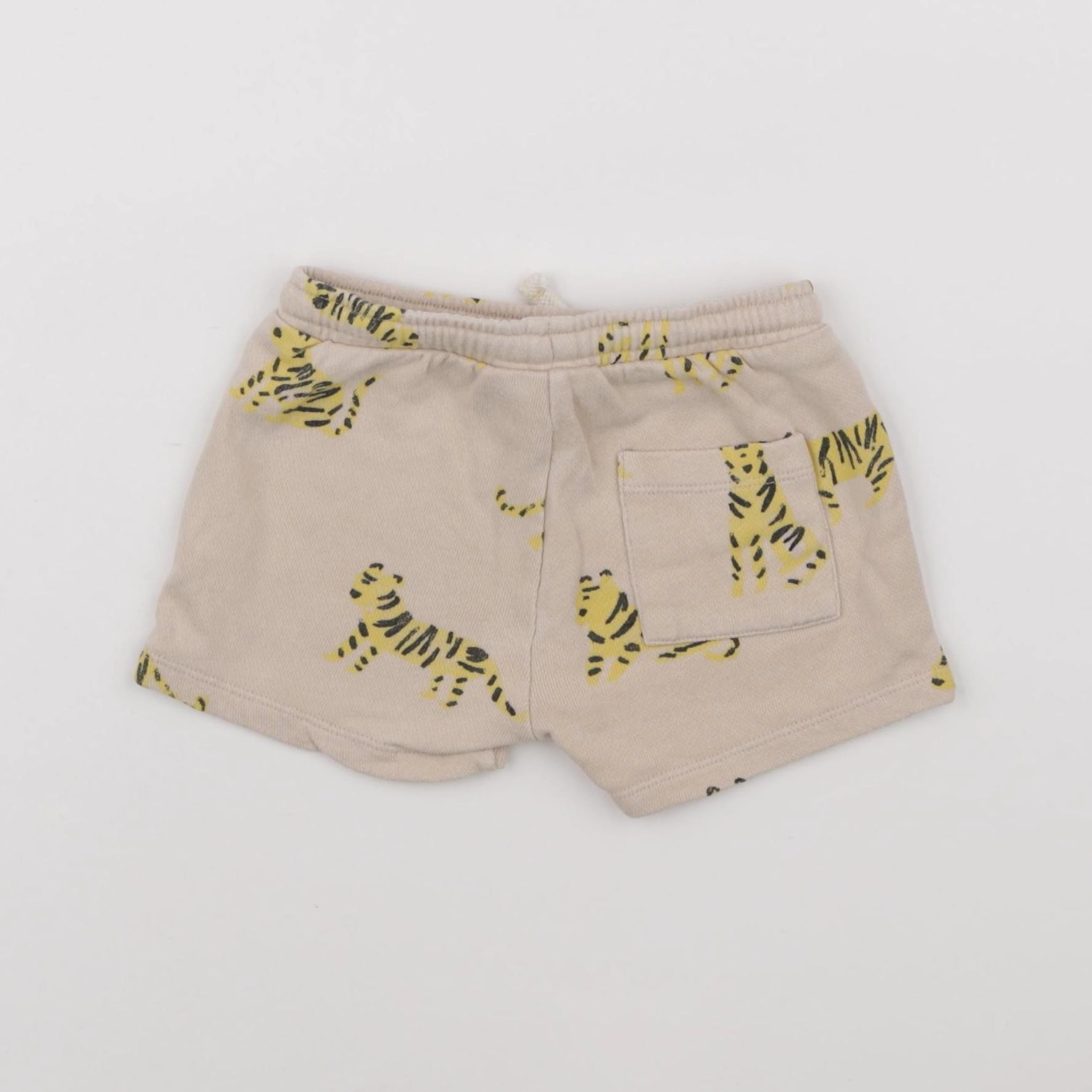 Zara - short beige - 6/9 mois