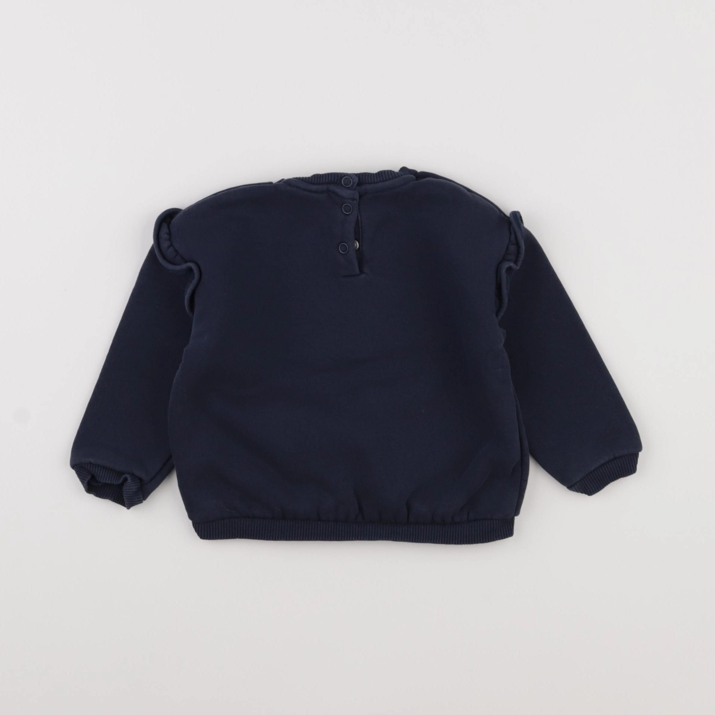 Tape à l'oeil - sweat bleu - 18 mois